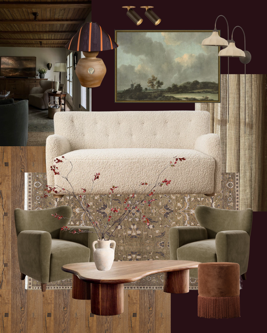 Living Room Moodboard