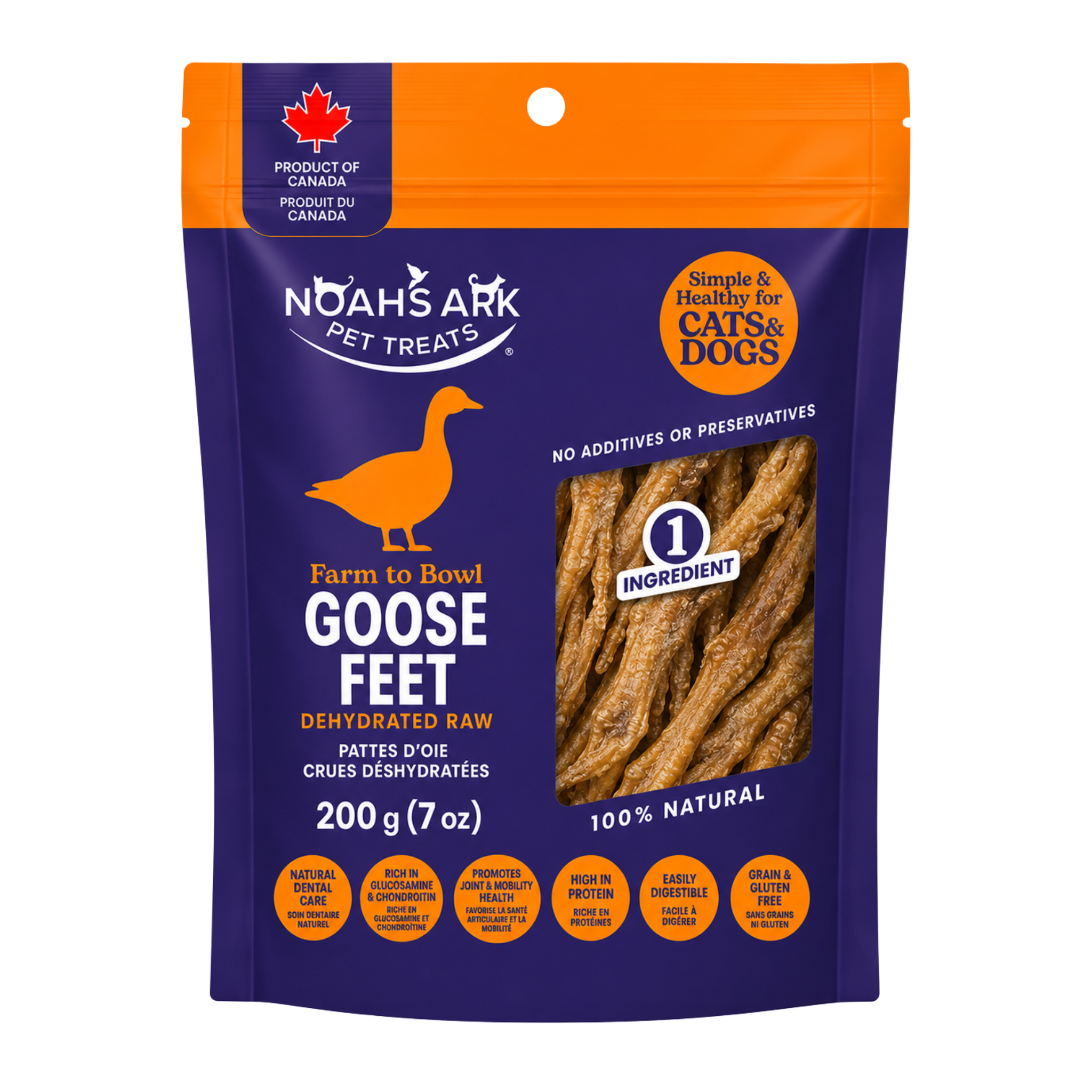 Goose Feet (Dehydrated)