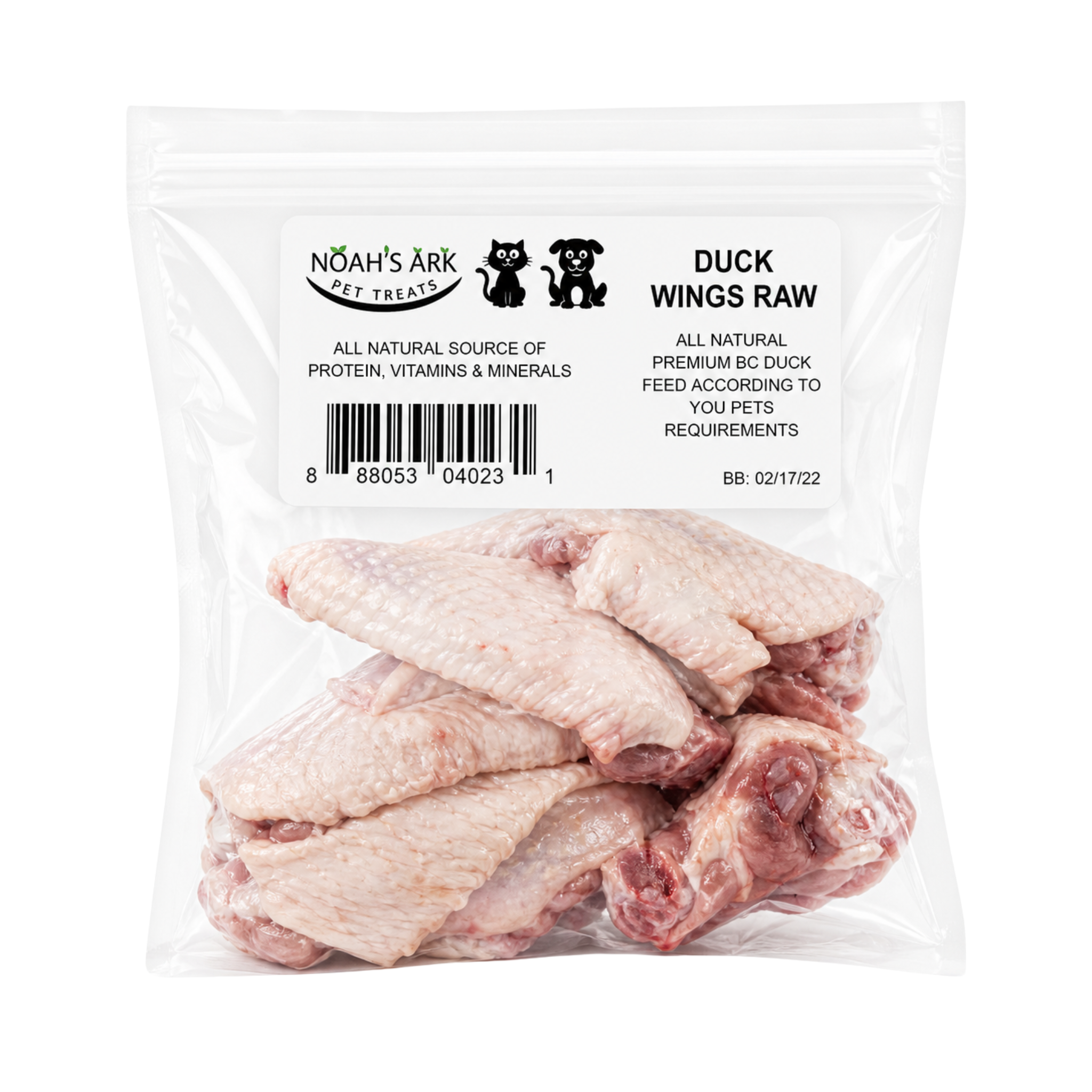 Duck Wings (Raw)