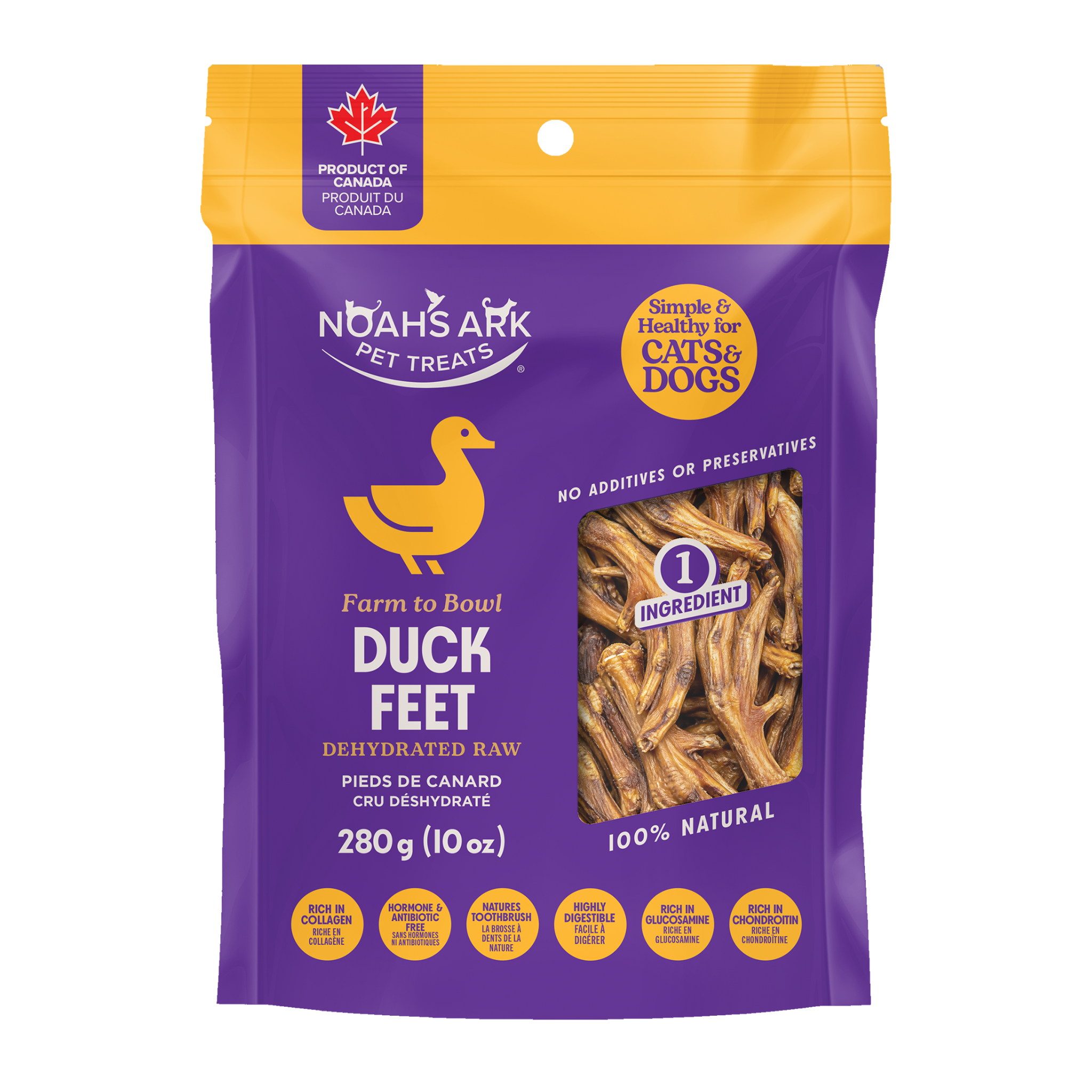 Duck Feet (Dehydrated)