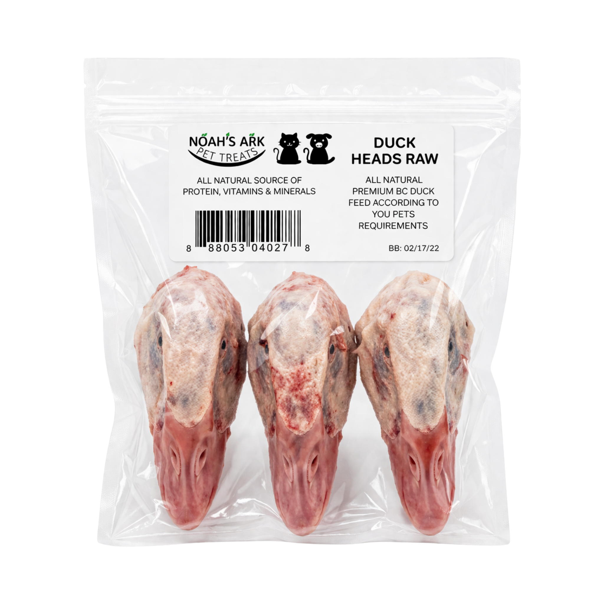 Duck Heads (Raw)