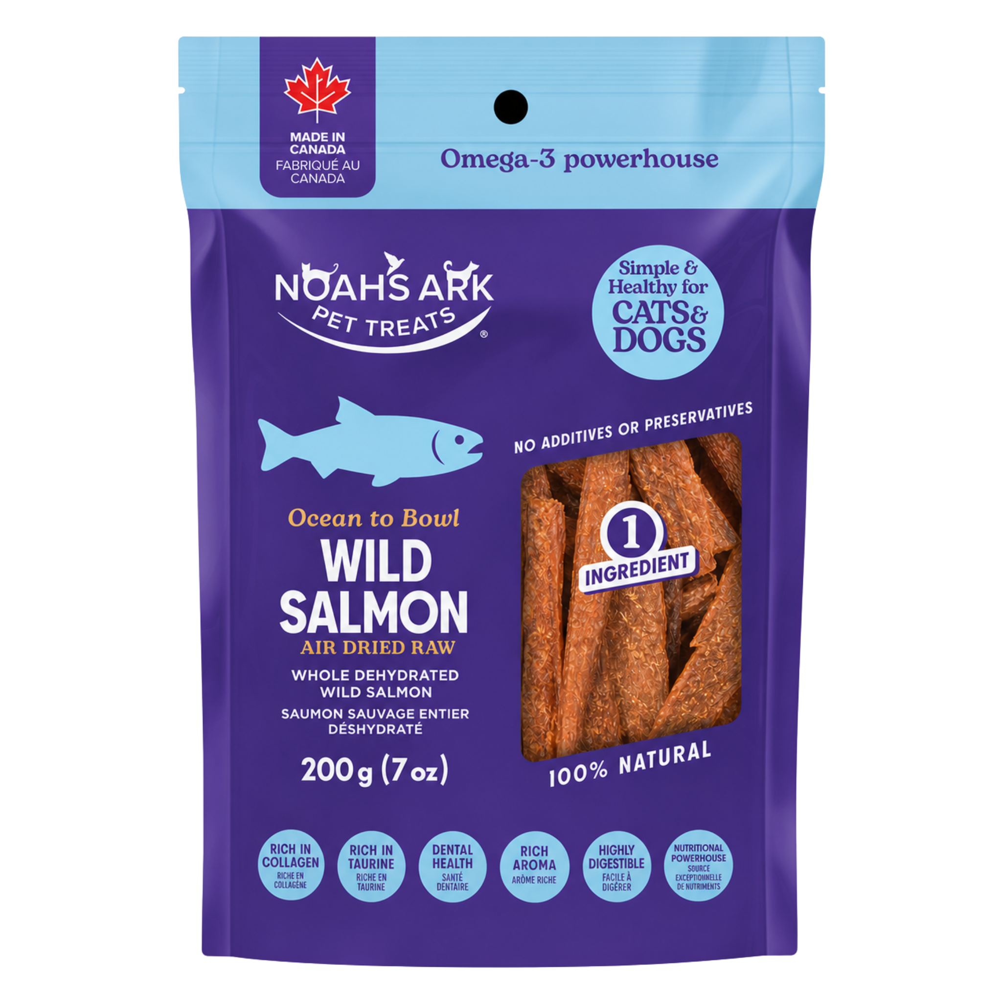 Salmon, Whole Ground (Dehydrated)