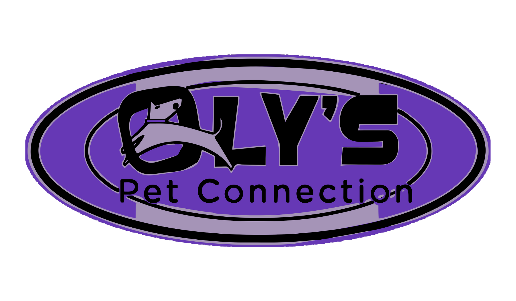 Logo for Lily's Pet Connection featuring a stylized dog and cat within an oval shape, with the text 'Lily's' in large font and 'Pet Connection' below.