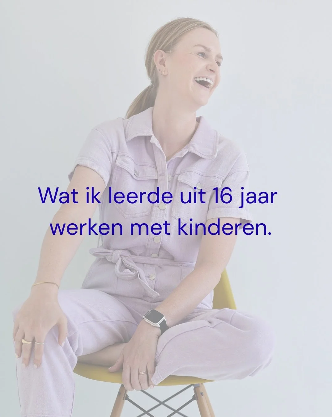 Ondertussen werk ik al zestien jaar met kinderen. En geloof mij, ik heb minstens evenveel van hen geleerd als zij van mij. 😅

Soms hilarisch, soms frustrerend, soms ontroerend. Maar vooral: nooit saai. In die zestien jaar heb ik heel wat kinderen le