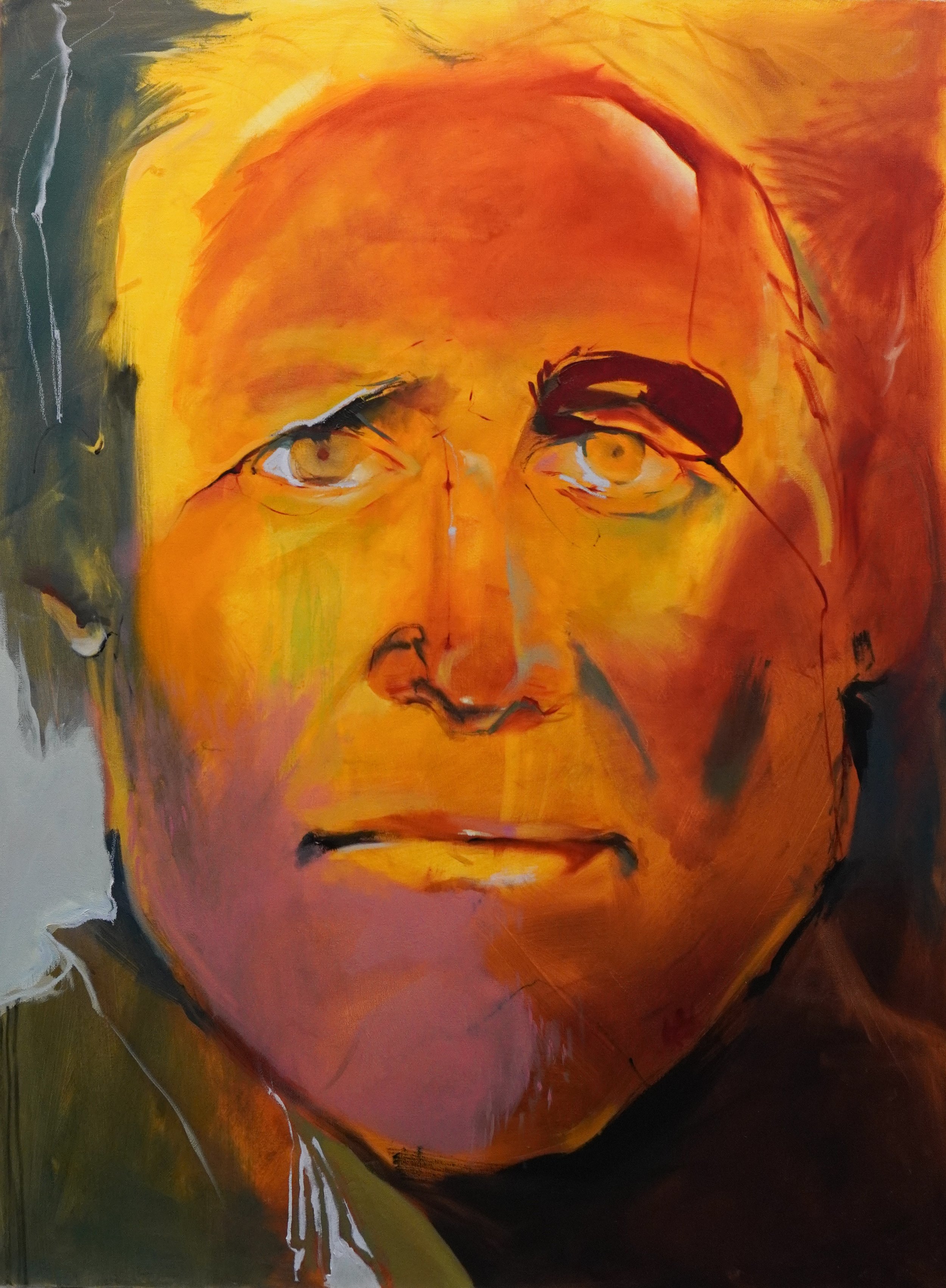 "Dad" 36x48 Oil on canvas. 2025