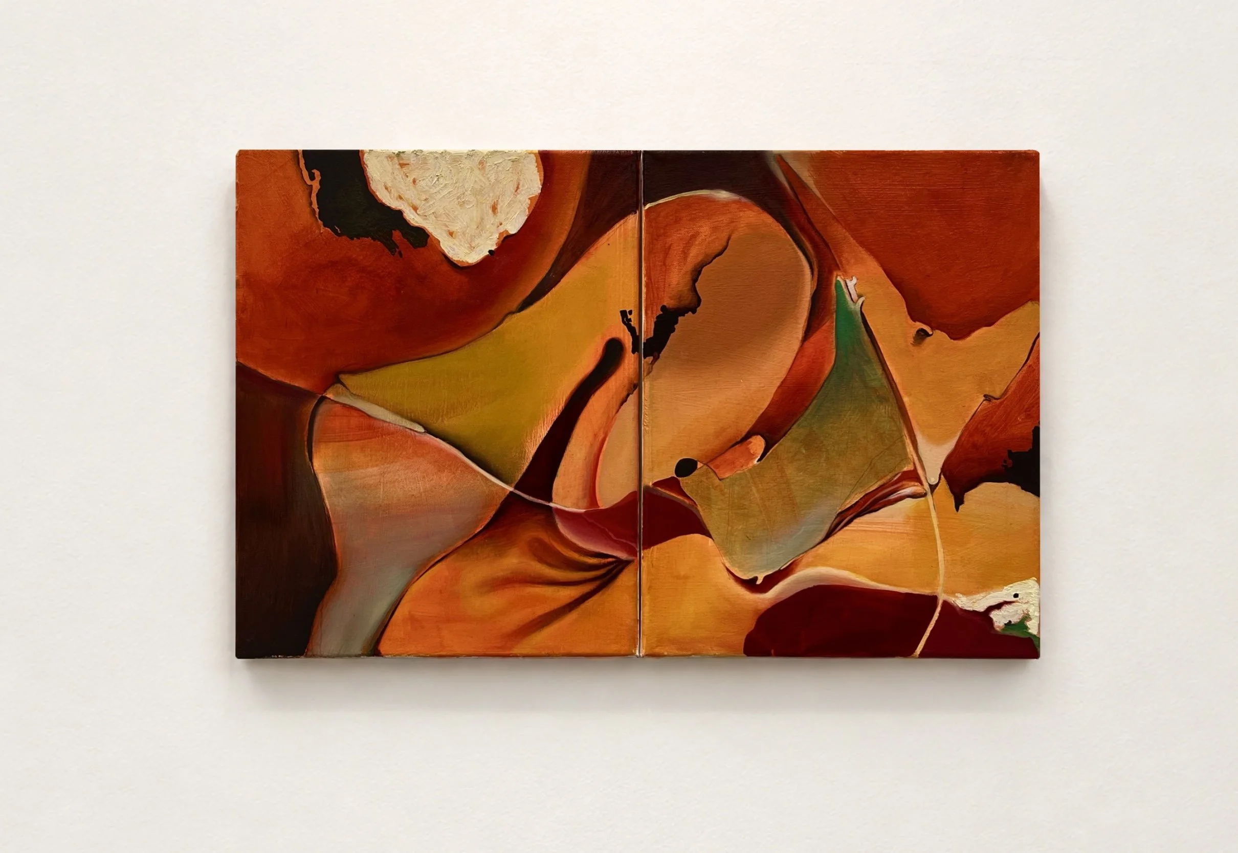 "Develovemental Stages" 14x22" Oil on Canvas. 2025