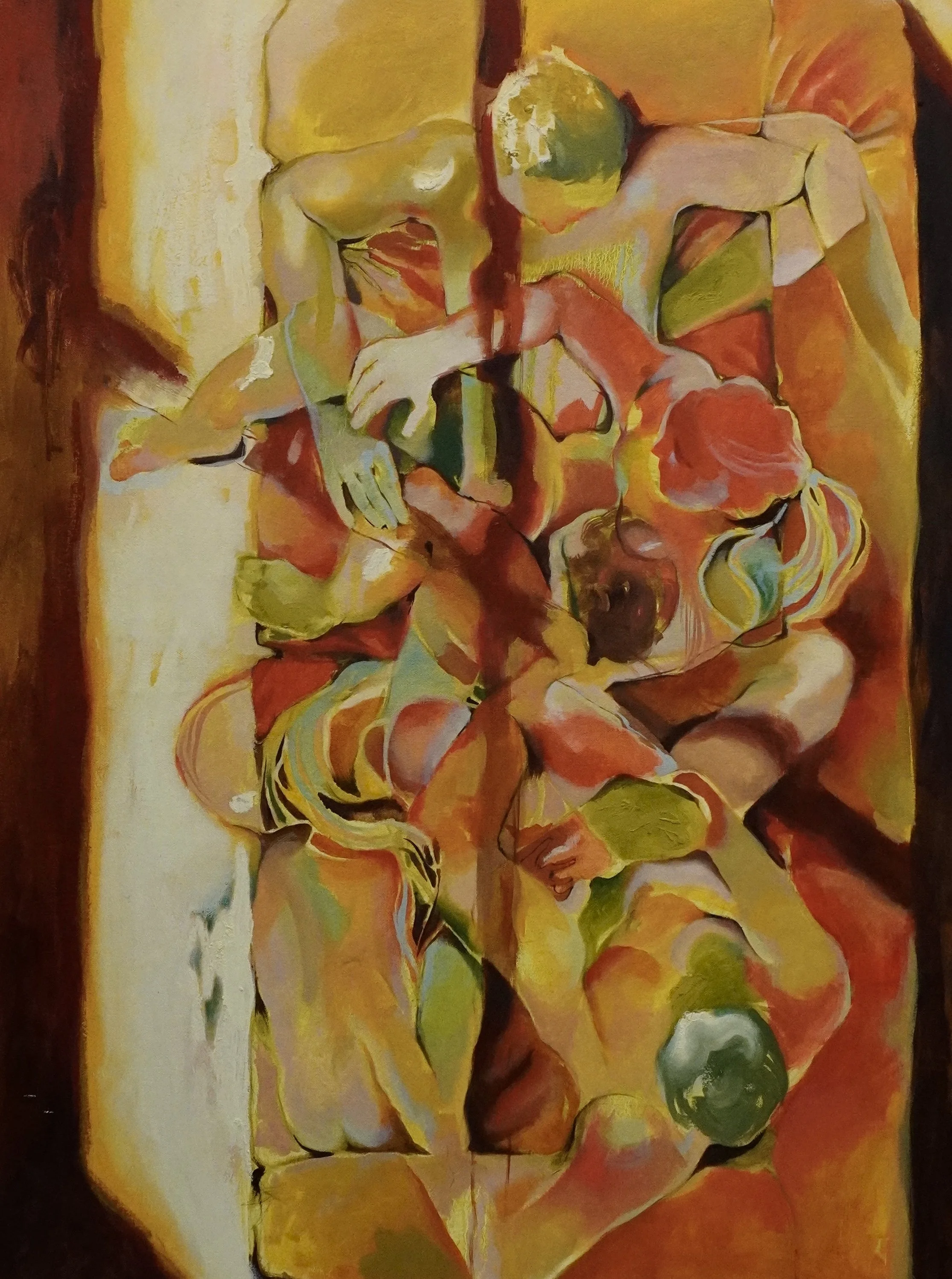 "Couch" 24x36" Oil on canvas. 2025