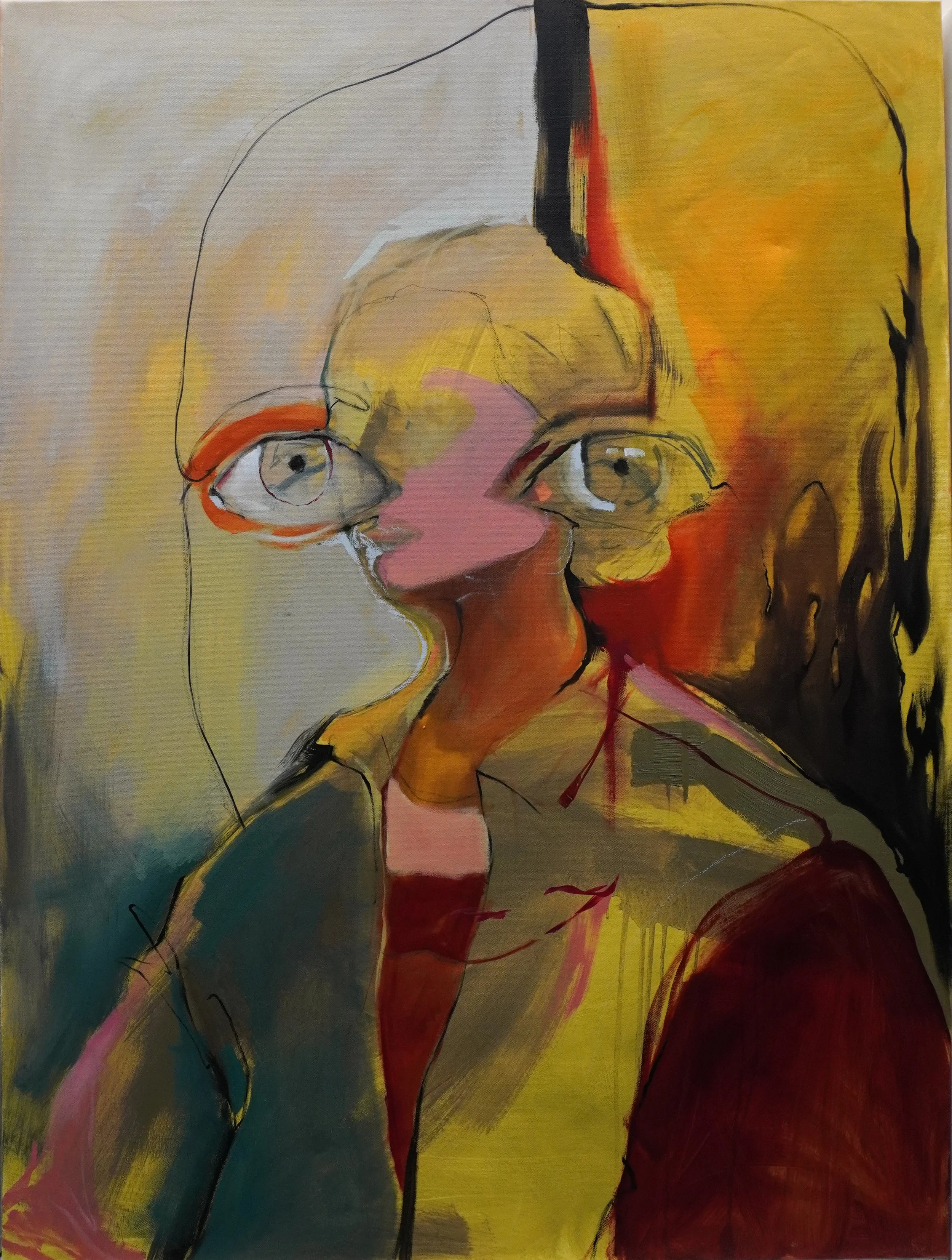 "Isa" 36x48 Oil on canvas. 2025