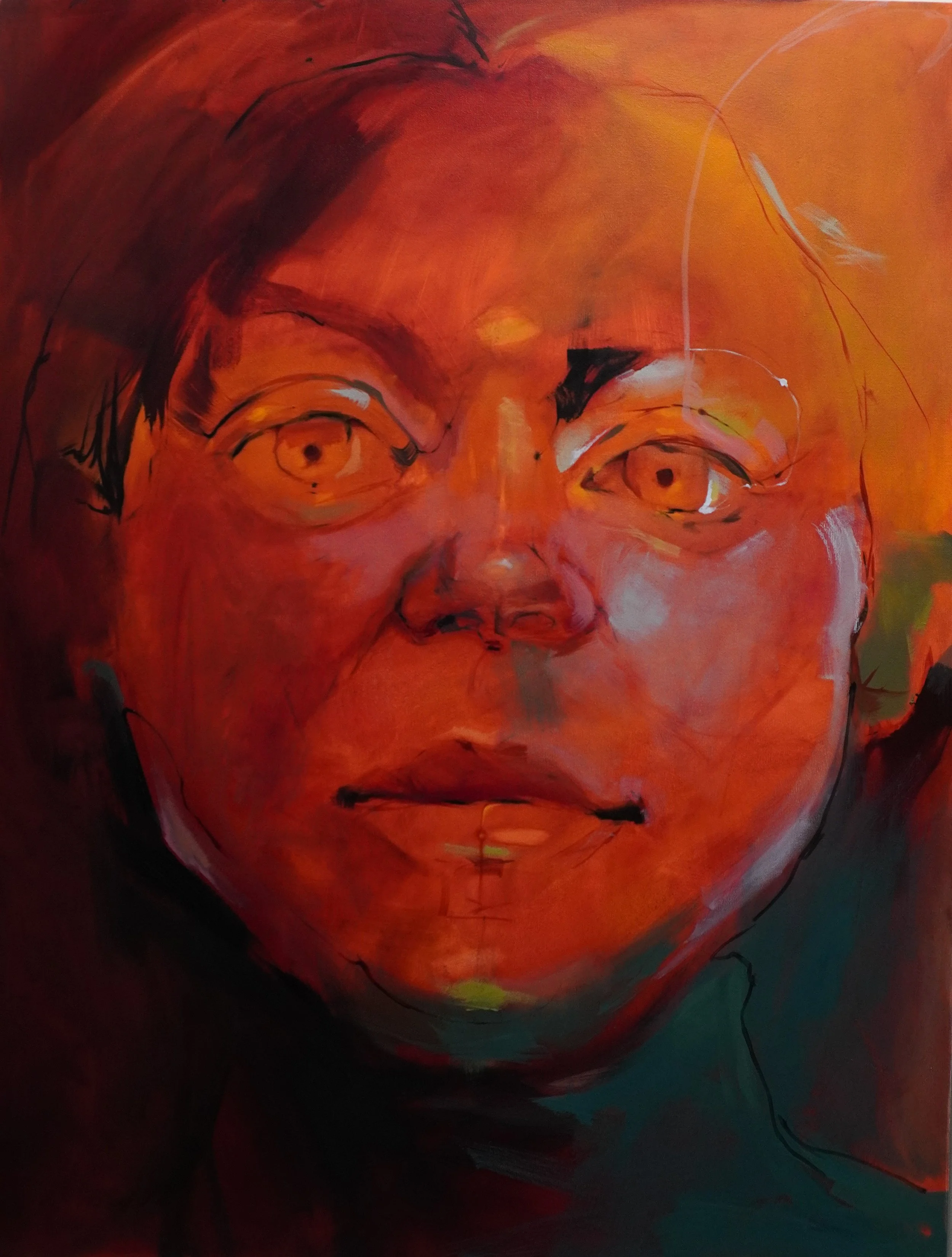 "Mom" 36x48 Oil on canvas. 2025