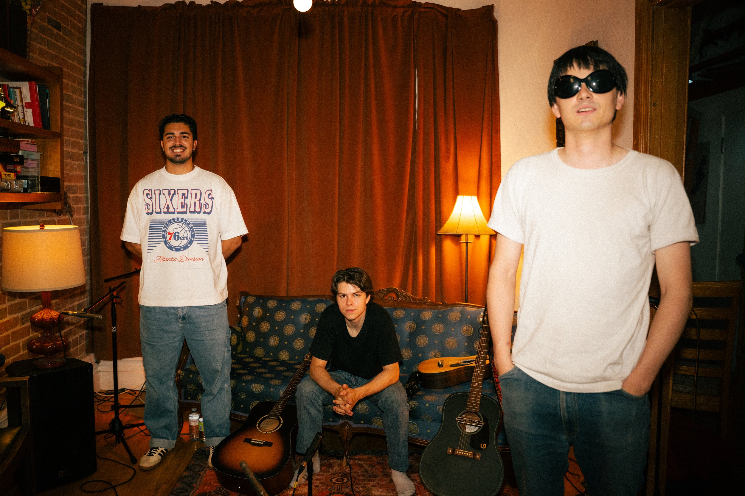 The Satisfactory, Montreal and Toronto band who are on set at The Extended Plays.