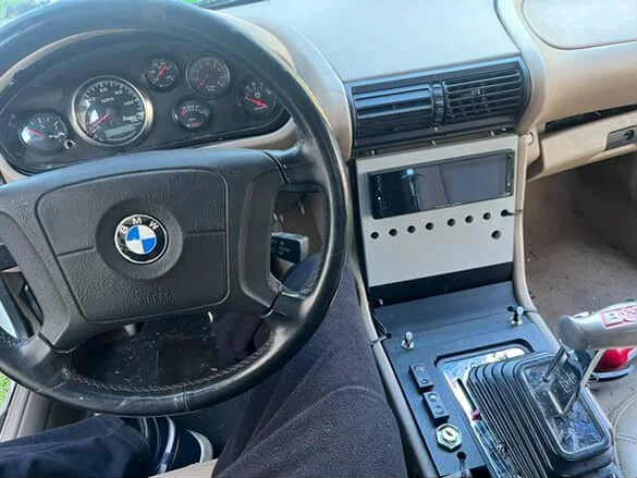 Custom Center console for the V8 Swapped Z3