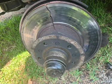 Diagnosed and replaced wheel bearing and brake rotors on customers Mercedes Benz