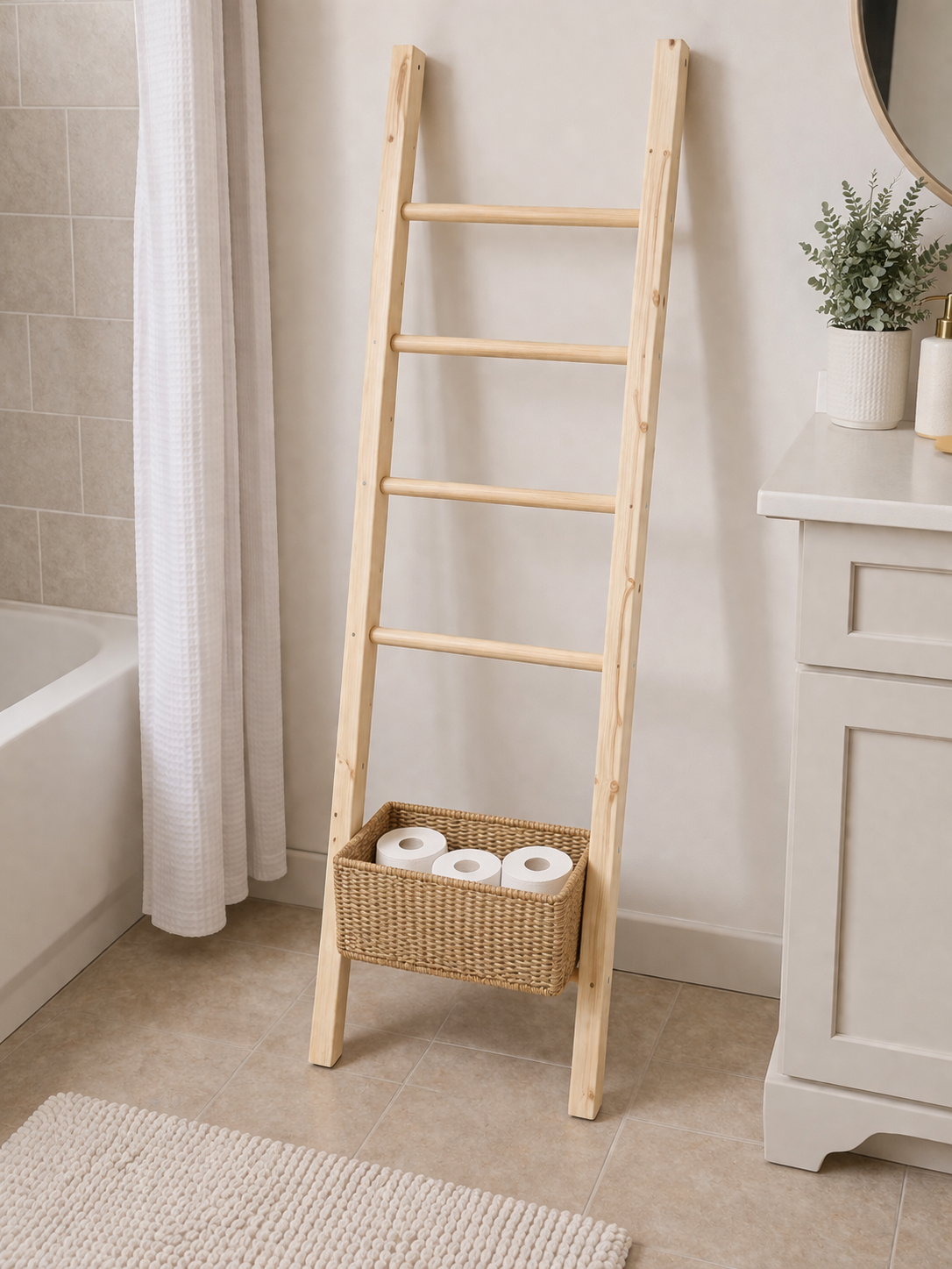 MATTY — Handmade Bathroom Ladder