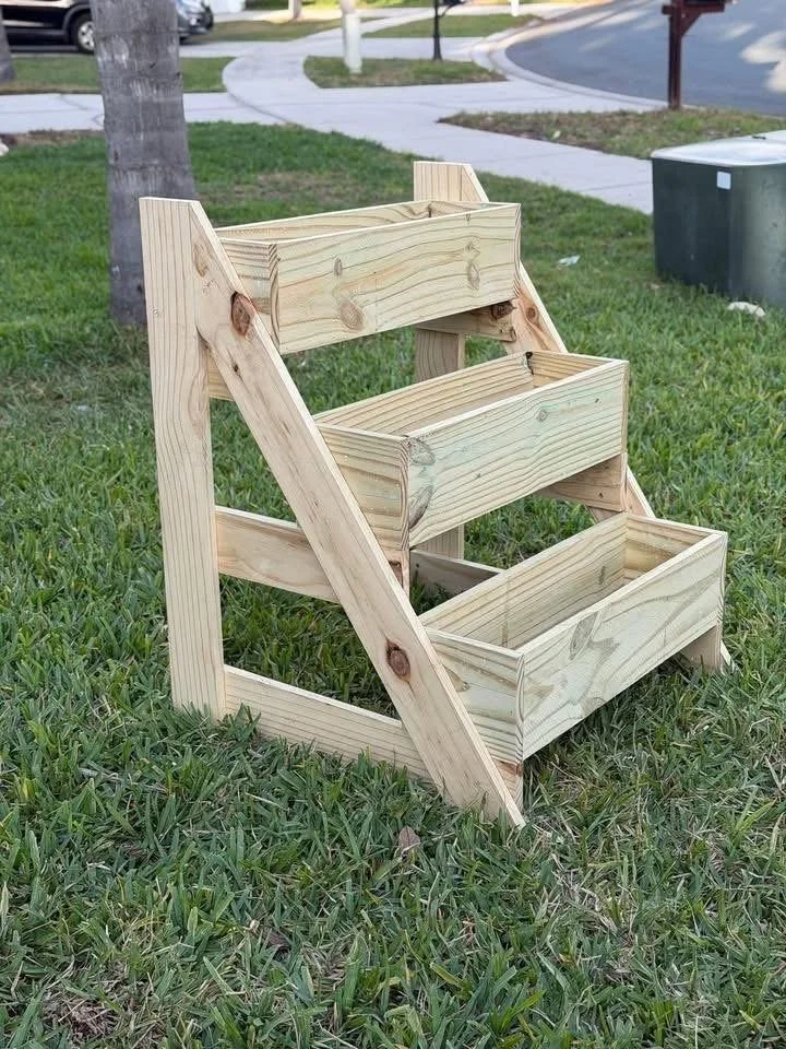 STEPHY — Handmade Plant Box Ladder