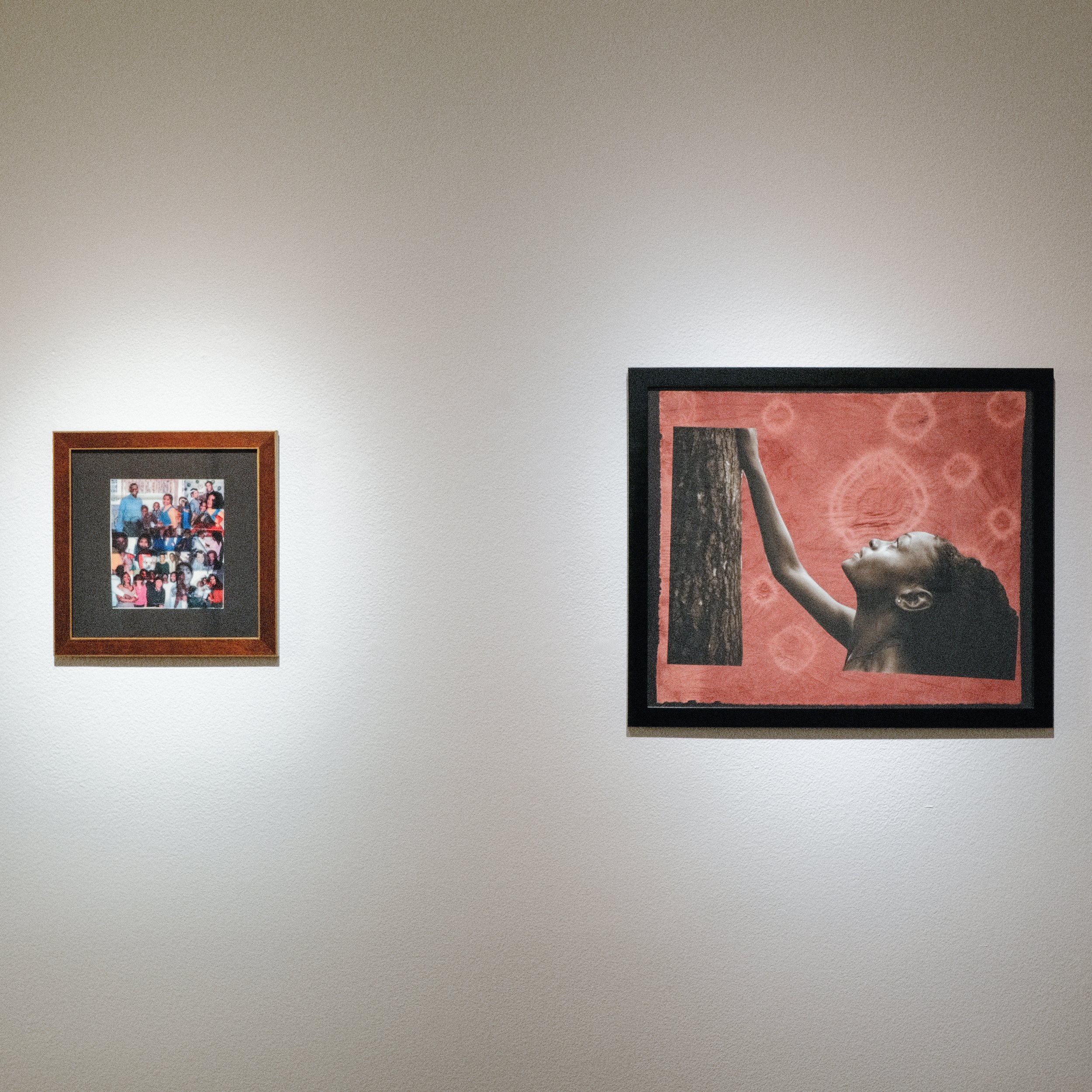 (L) "The Space Left Behind" by Christina G. Joseph, (R) "Starcestors Above Mississippi" by Iyana E.