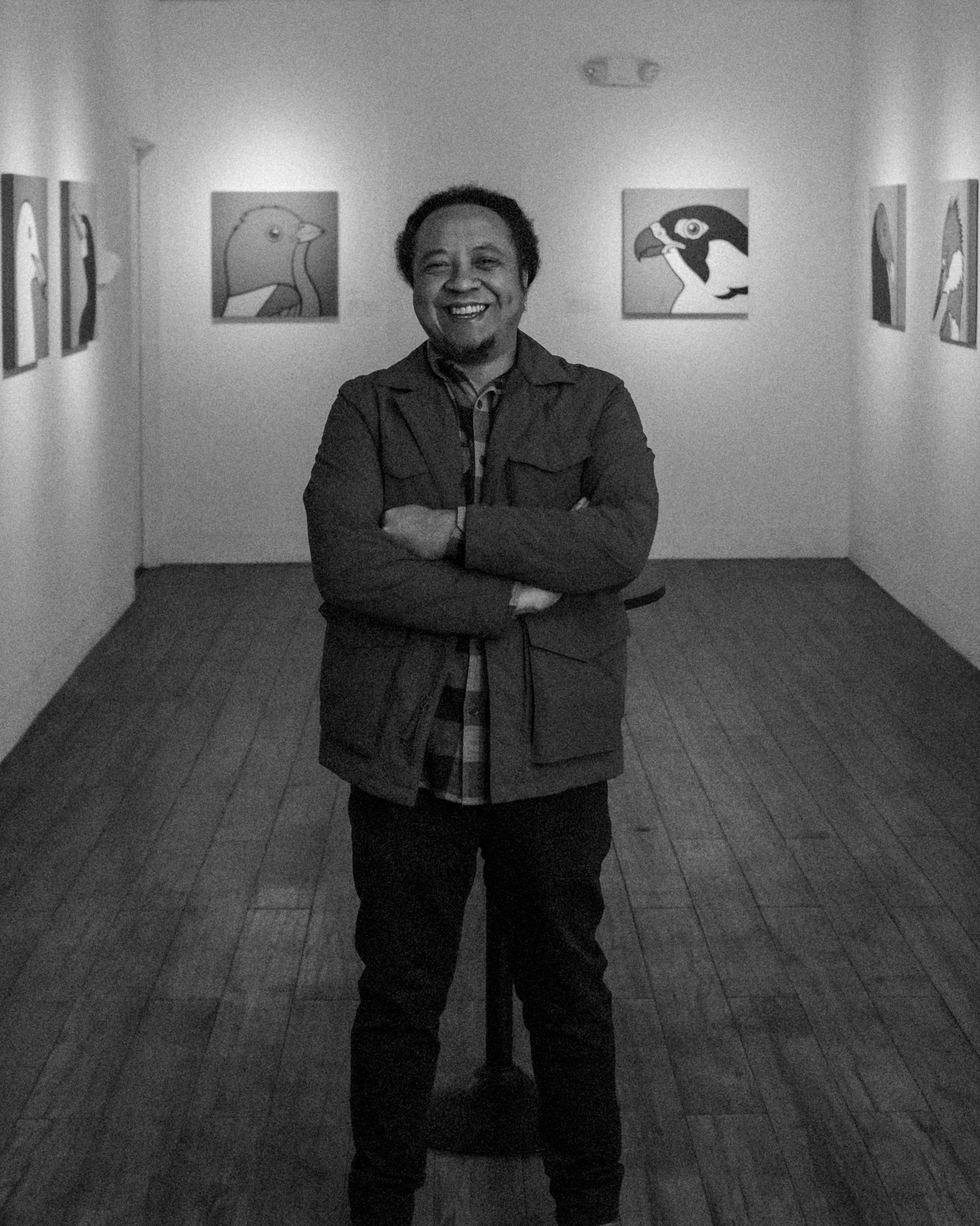Iandry Randriamandroso, "BIRDWATCHING" Opening Night