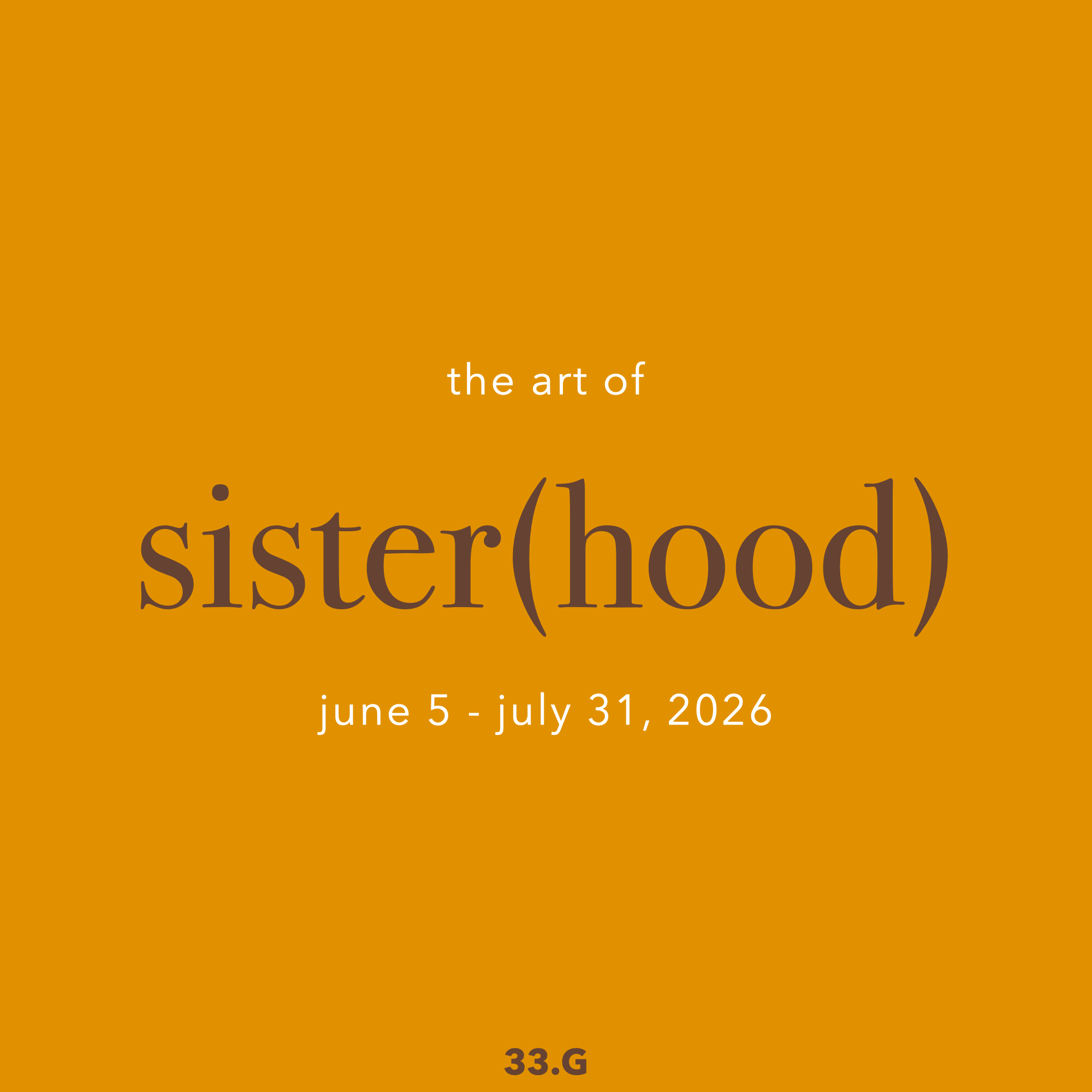 sister(hood) Exhibition Viewing