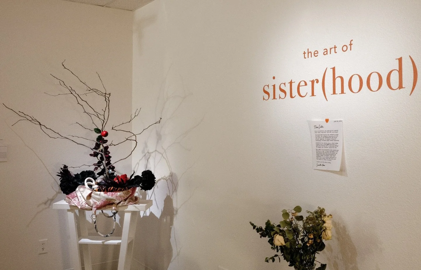 &lsquo;sister(hood)&rsquo; has brought so much release, healing, and grounding at the gallery. 

We invite you to visit this exhibition, on view until July 31st. Book your appointment using the link in bio 💫

Works pictured: 
All You Must Hold Onto,