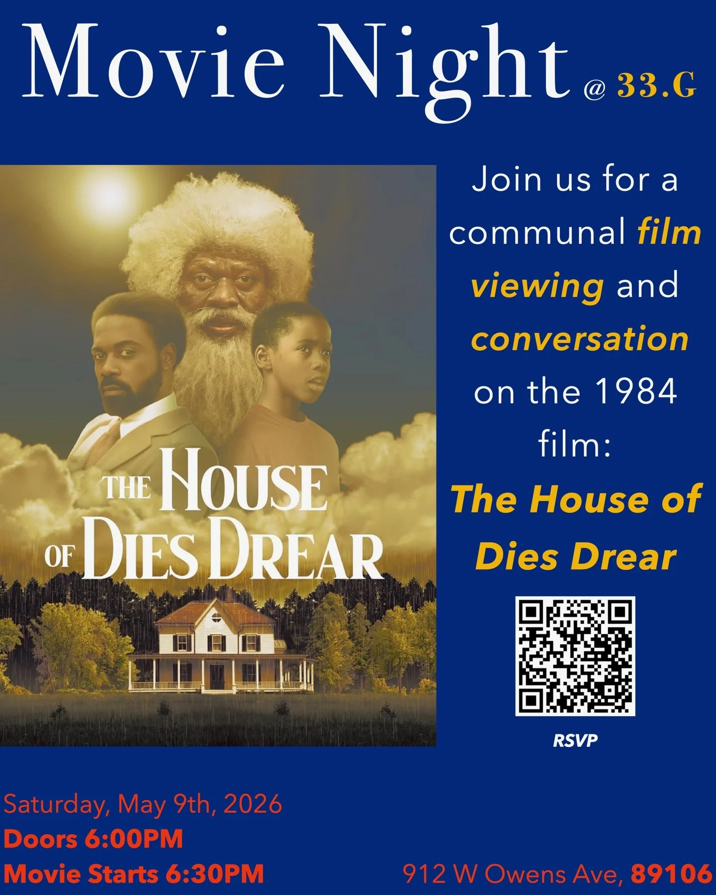 Join us for MOVIE NIGHT at 33.G, where we come together as a community to watch a film followed by a thoughtful discussion, sharing our reflections, observations, and connections 🍿

This Saturday, we&rsquo;ll be diving into the mystery &ldquo;The Ho
