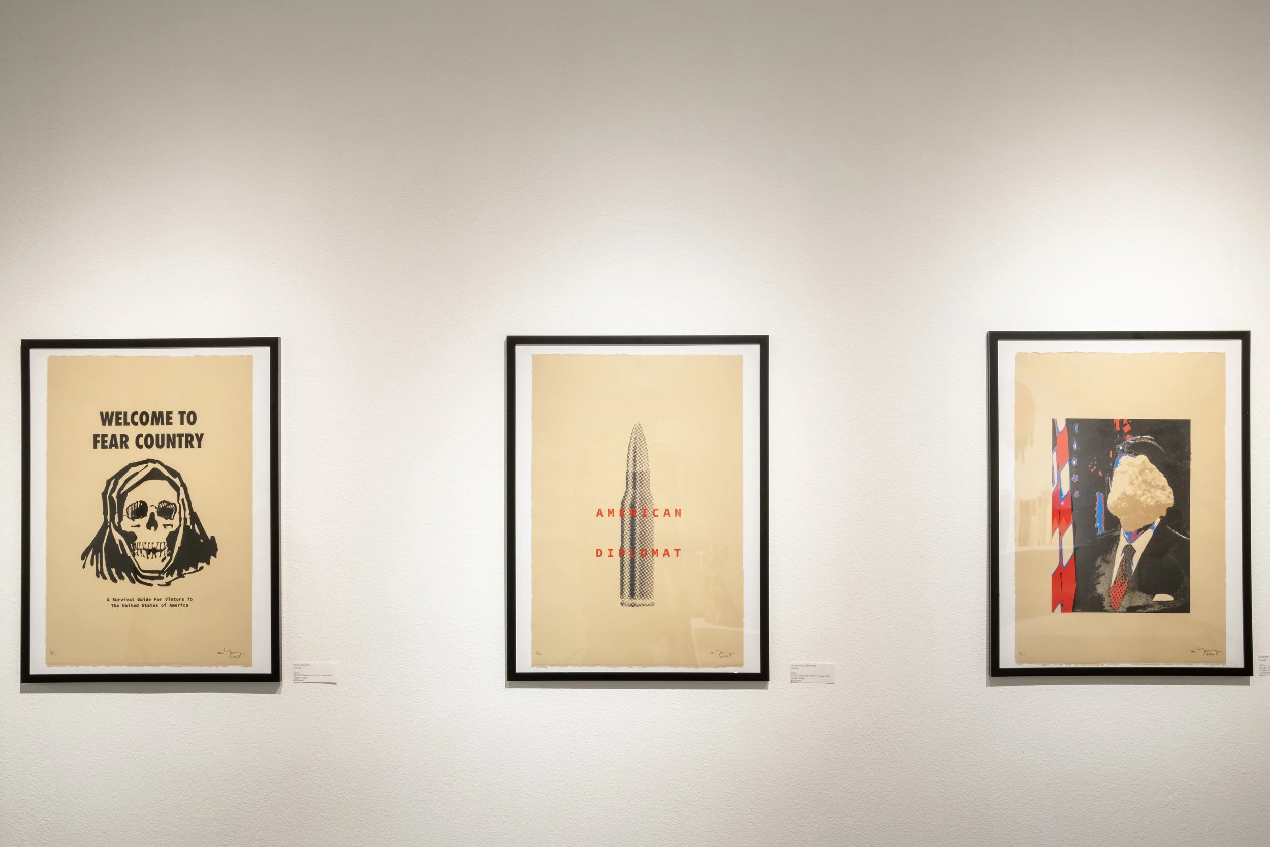 "Fear Country," "American Diplomat," and "Cracker Rock" by Young