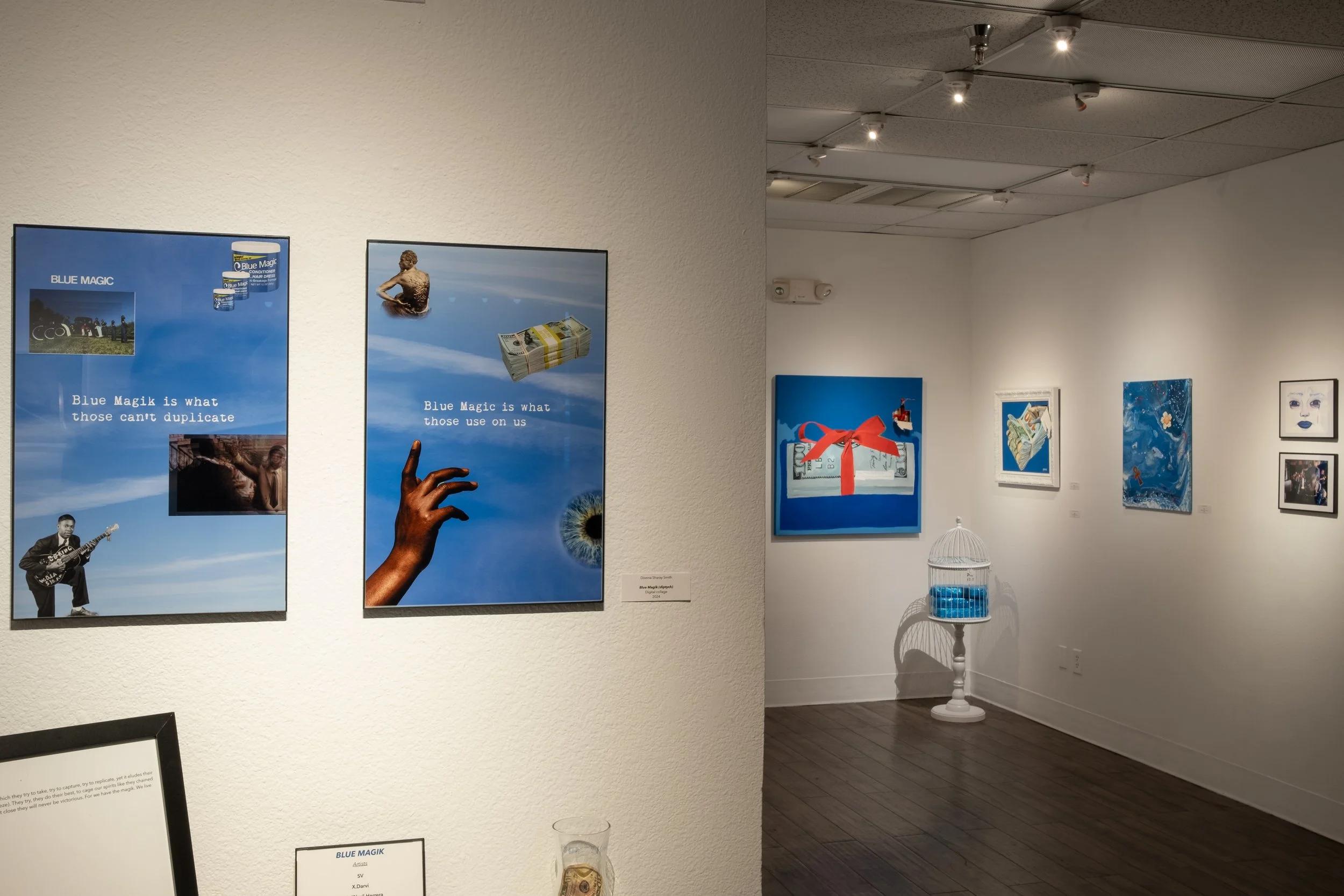 "Blue Magik" Installation view