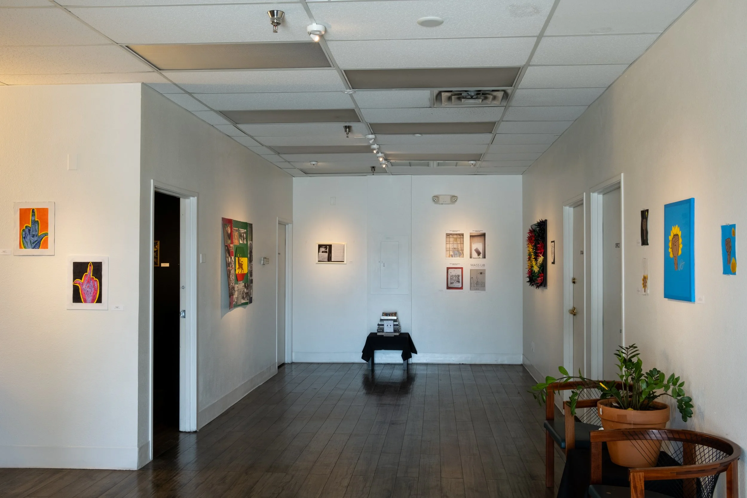 "FREEDOM THROUGH EXPRESSION" Installation View