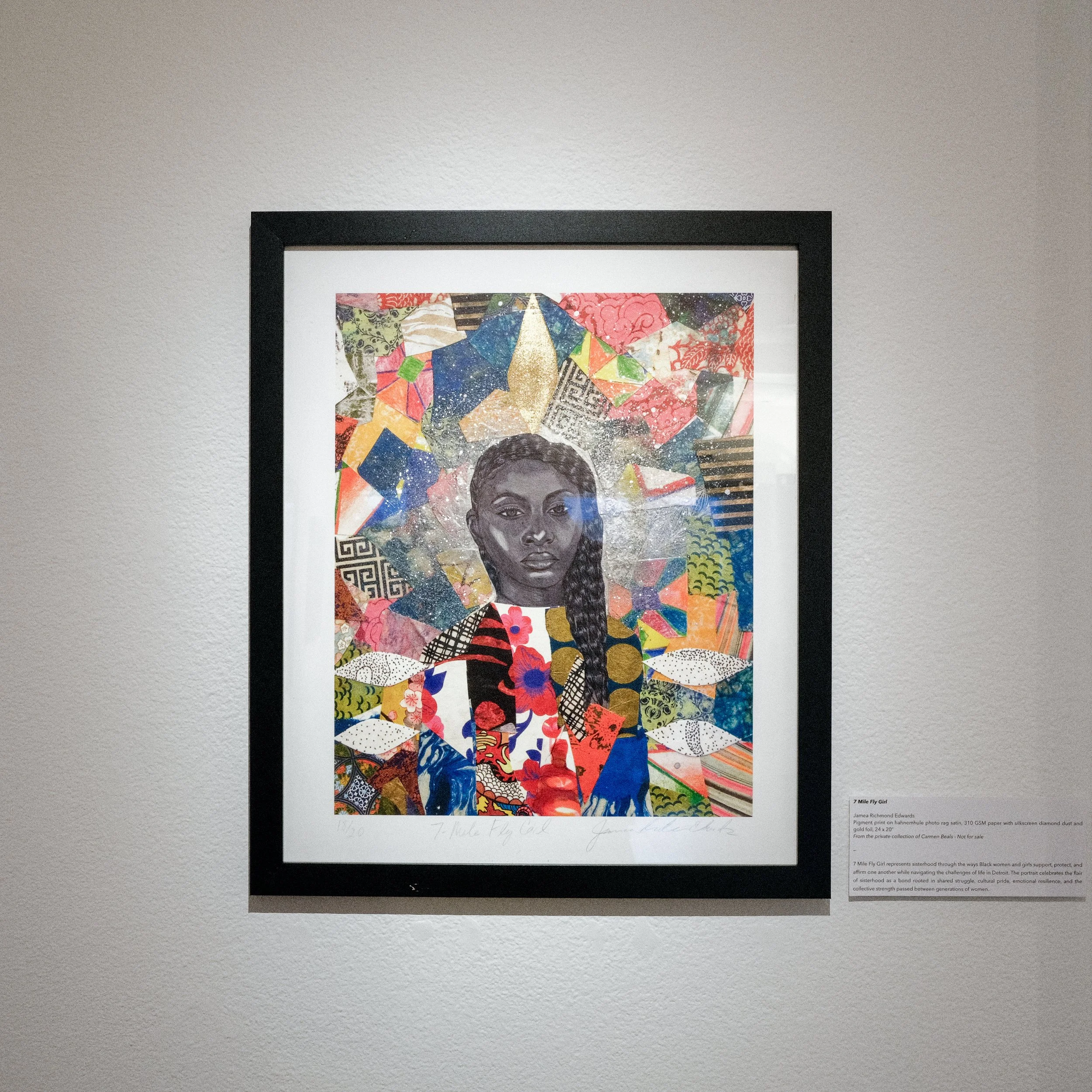 "7 Mile Fly Girl" by Jamea Richmond Edwards, courtesy the collection of Carmen Beals