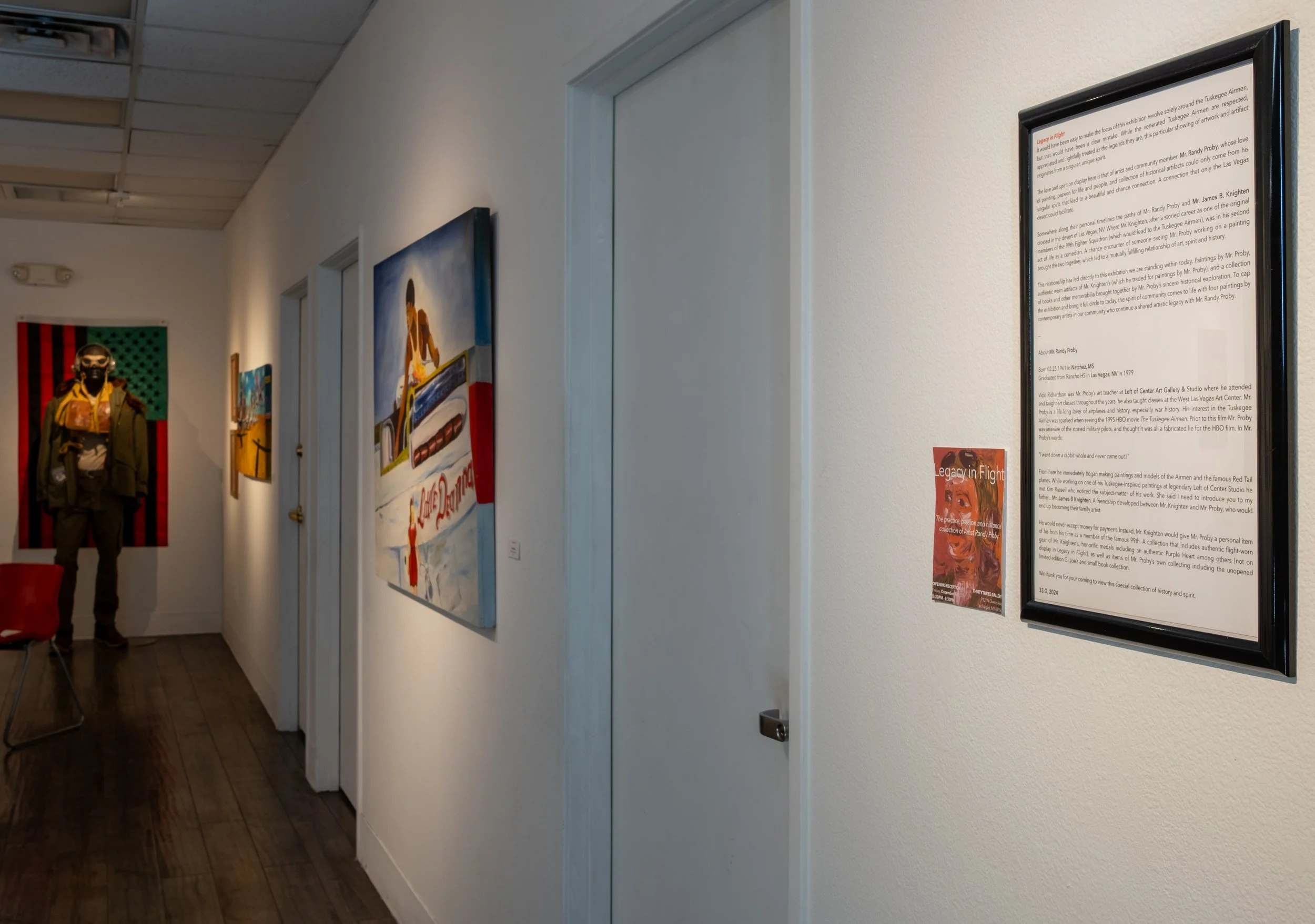 "Legacy in Flight" Installation View