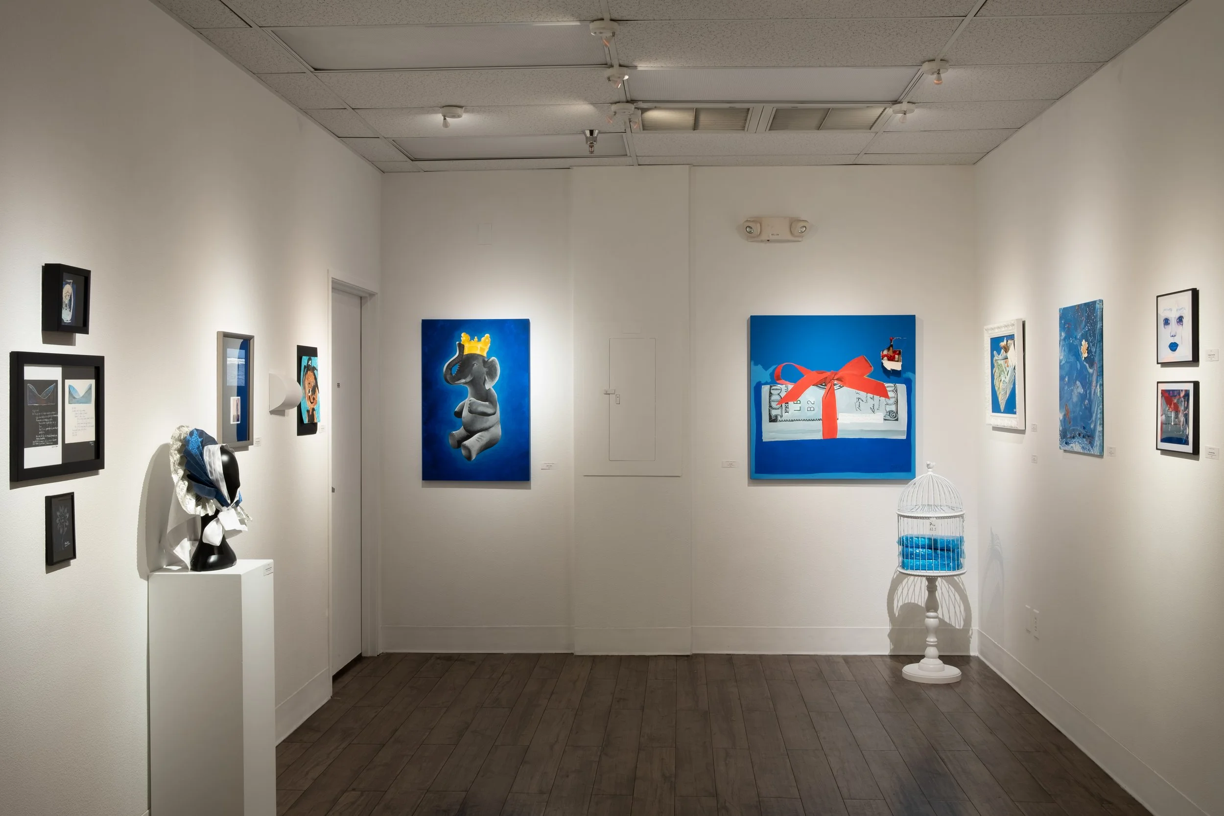 "Blue Magik" Installation view