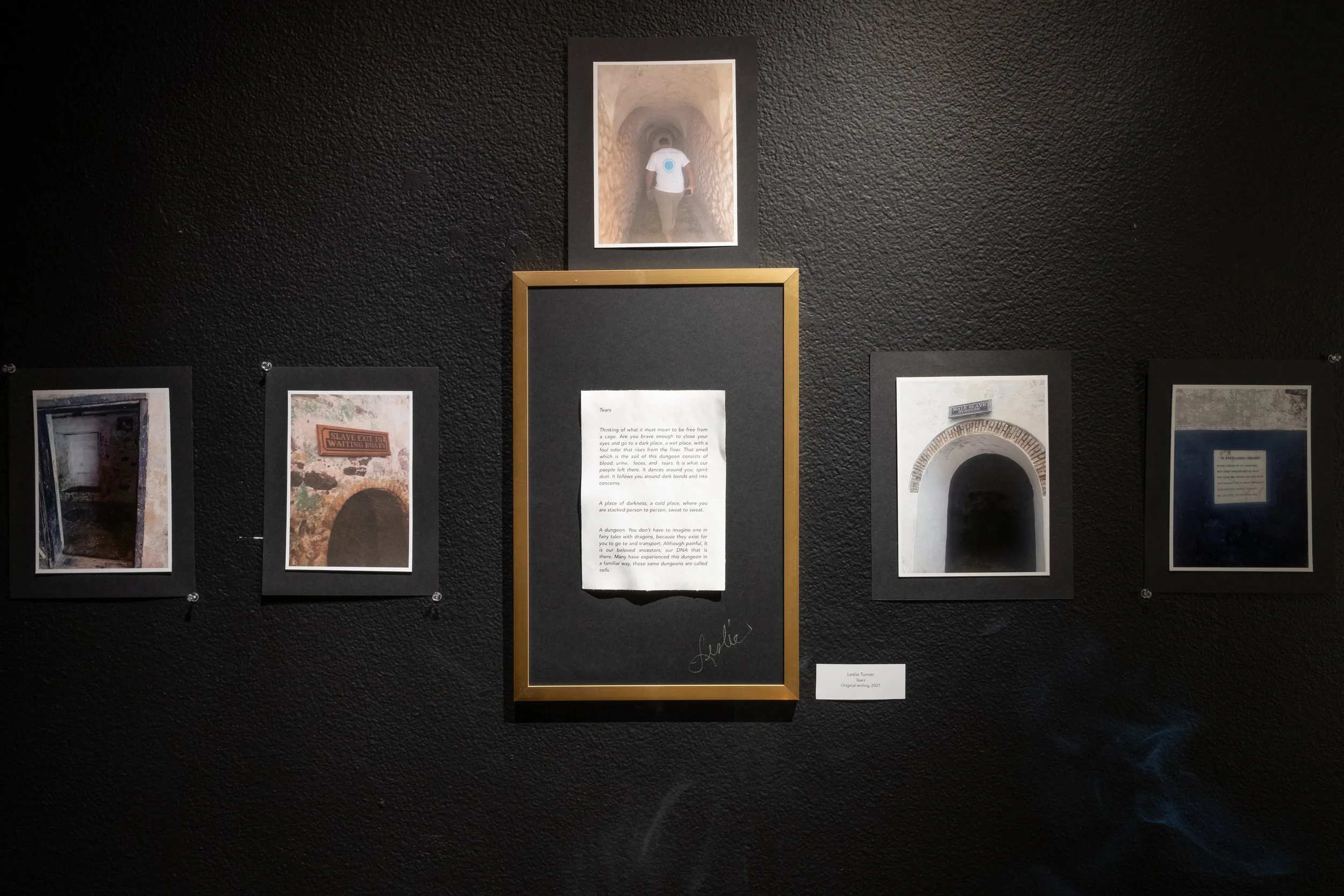 "Tears" Original writing, and Photographs from a moment in Africa, 2021 by Leslie Turner