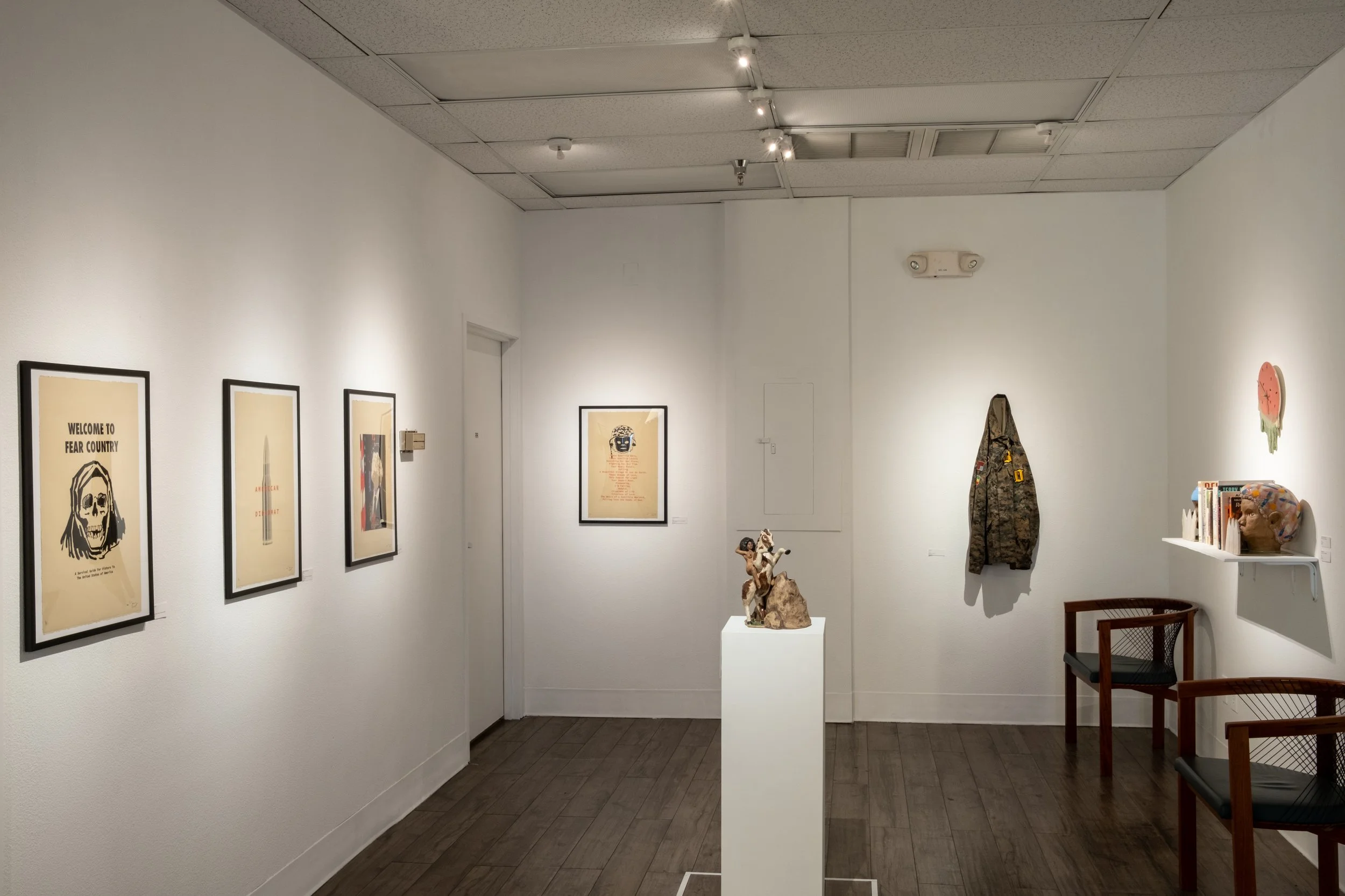 Installation images of works by Young & Christina Joseph