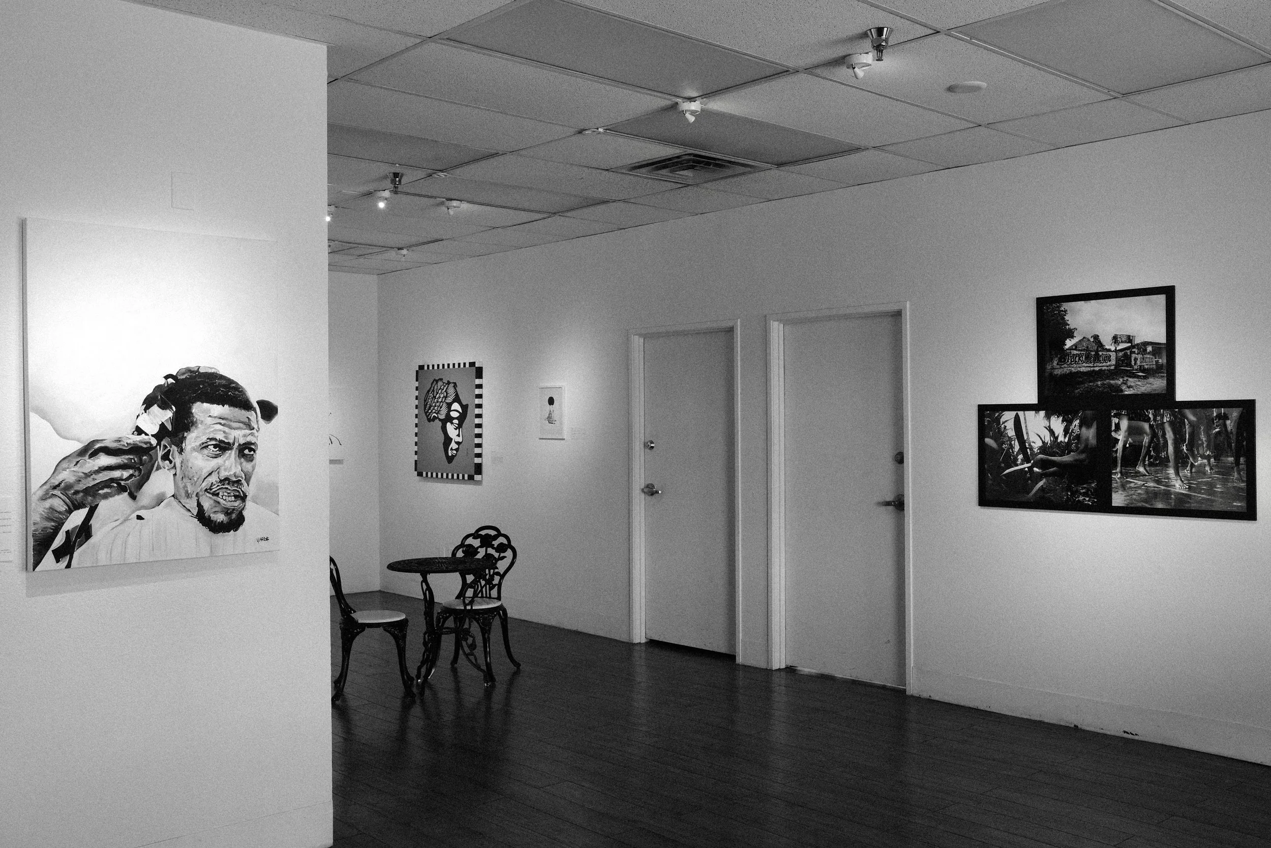 BLACK And white Installation View, 2025