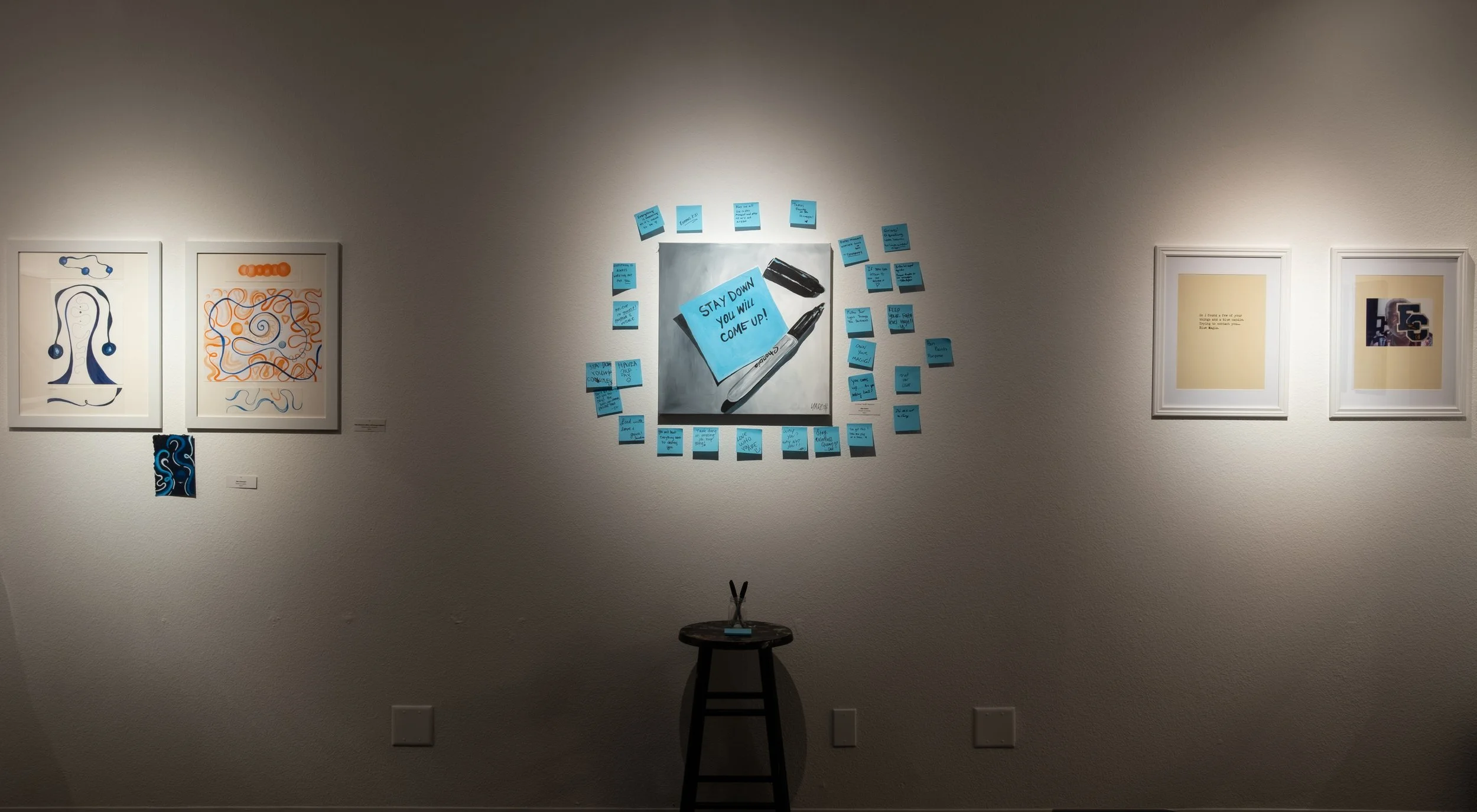 "Blue Magik" Installation view