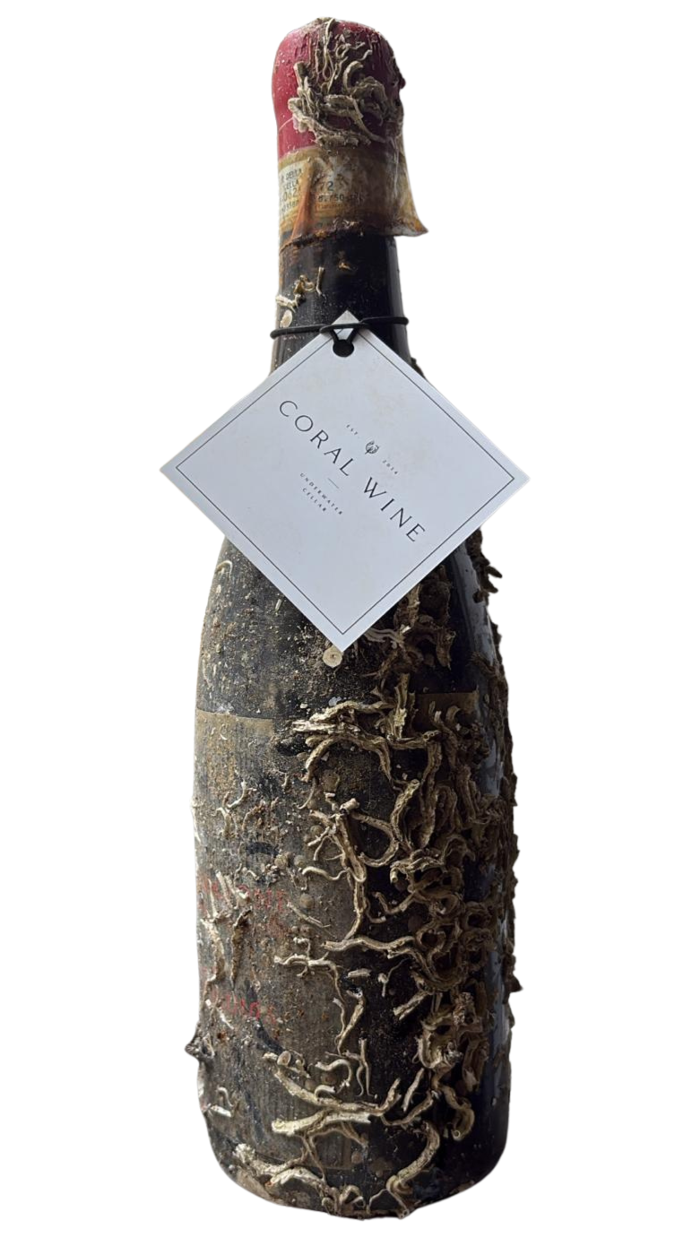 Amarone wine aged under the sea.
