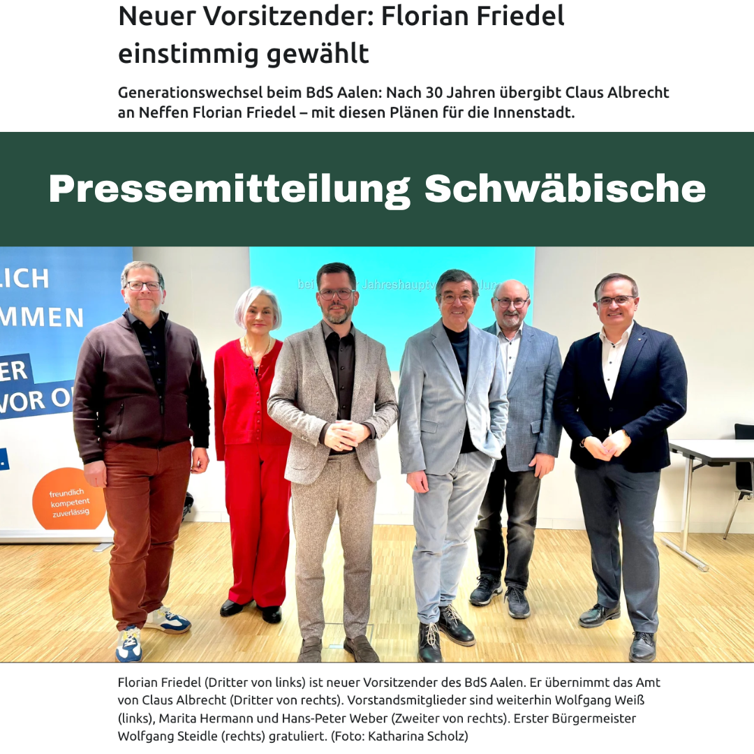 Neuer Vorsitzender