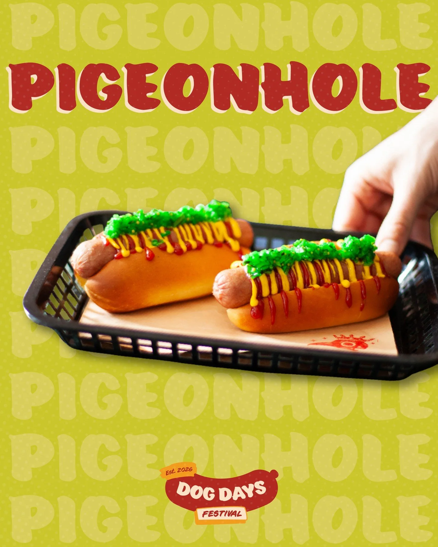 The Dawg: Pigeonhole 

The Dog: Schneiders&reg; Original Wieners - Ballpark Style &bull; Chicago-style relish, ketchup, mustard

📍306 17th Ave SW
📍225 7th Ave SW

@pigeonholeyyc