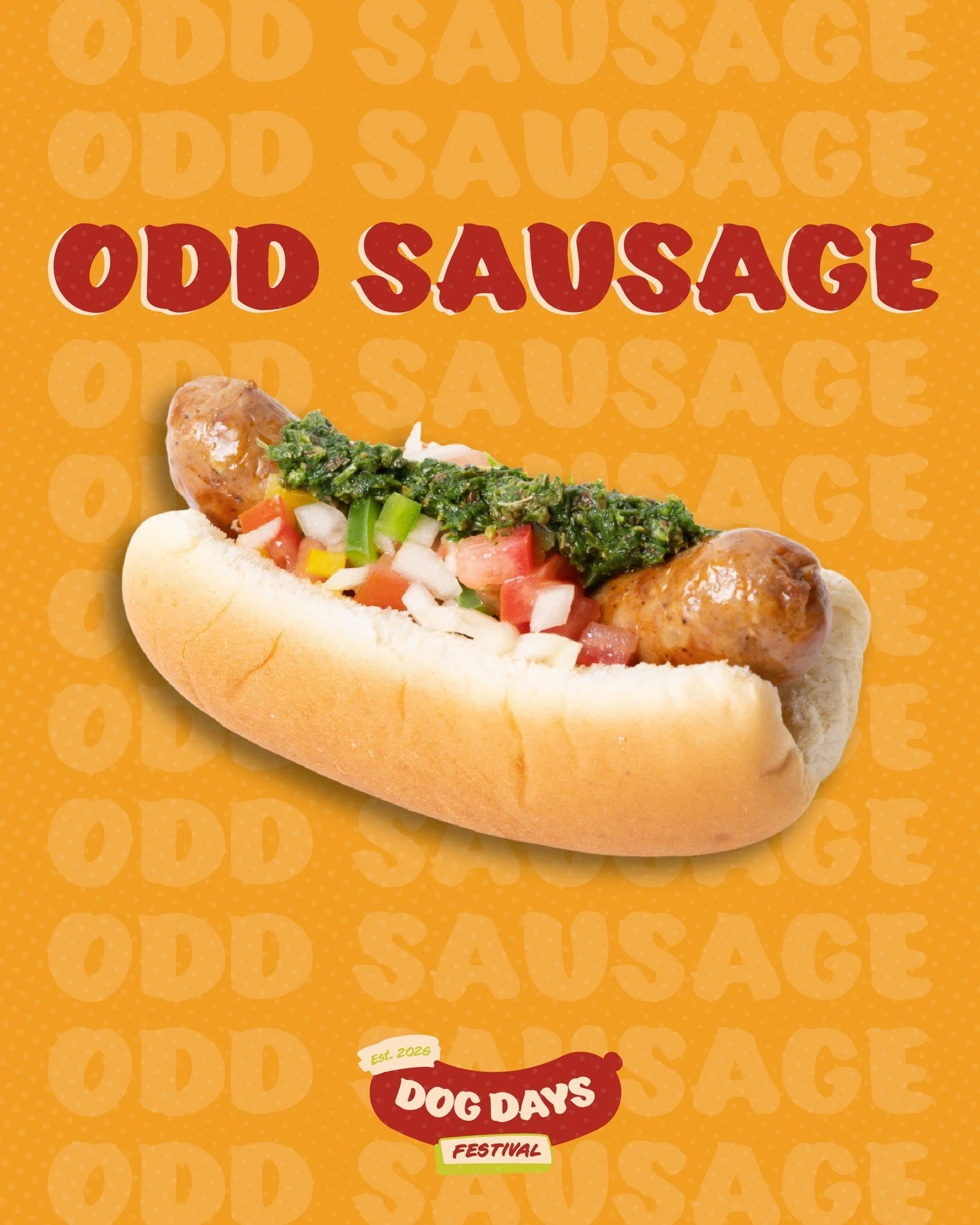 The Dawg: Odd Sausage

The Dog: Choripan &bull; Signature Argentinian chorizo topped with a vibrant and fresh salsa criolla, and its most iconic flavour-bomb partner-in-crime: chimichurri.

📍1133 Kensington Rd NW, in front of the Plaza Theatre

@odd