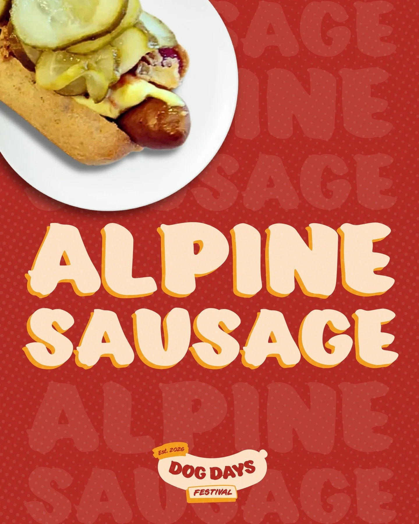 The Dawg: Alpine Sausage

The Dog: Danish P&oslash;lse &bull; The extra‑long superstar of Copenhagen street food &mdash; an iconic hot dog that practically defines Danish culture. A Glamorgan Bakery bun is stacked with crunchy fried onions, pickles, 