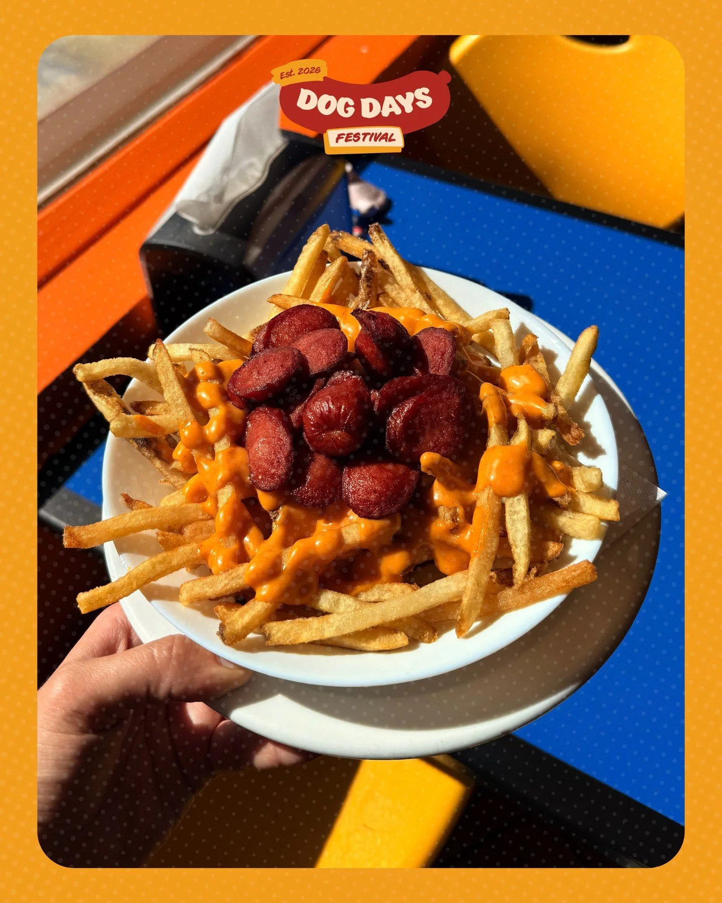 Feast mode: activated! 
These Dog Days vendors took their submissions to the next level &mdash; from a dog wrapped in spaghetti to a dog served with dessert, these six places are serving up the full meal deal. 

📷: Boogie's Burgers - The Glizz-tine
