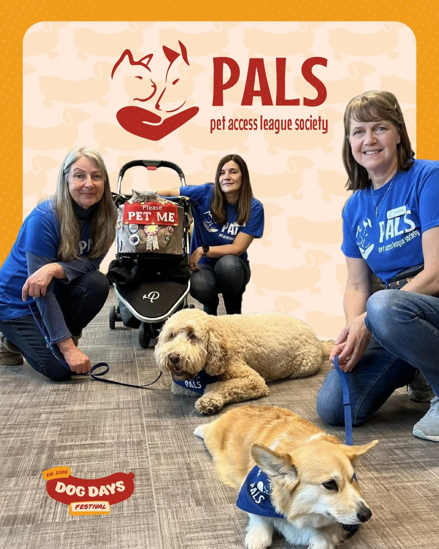 Did you know:The donations collected during Dog Days will go directly to funding@palscalgary,helping to support pet therapy programs across Calgary &mdash; from hospitals and schools to care facilities and community spaces! 

There are still a few mo