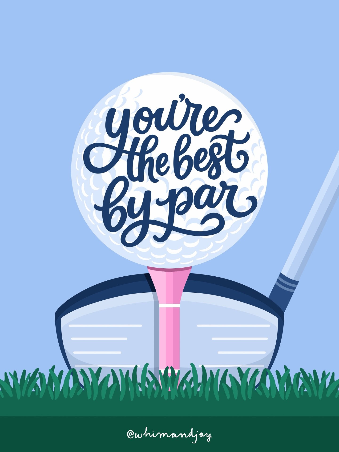 The countdown is almost over and the greens are calling&hellip; ⛳️🏌️ 

1 day until the first tee off!! 

⚘ All Rights Reserved &copy; Copyright by Melody Jeffries 2026

#themasters #springgolf #golfaesthetic #golfseason #golfpattern 

Art Licensing 