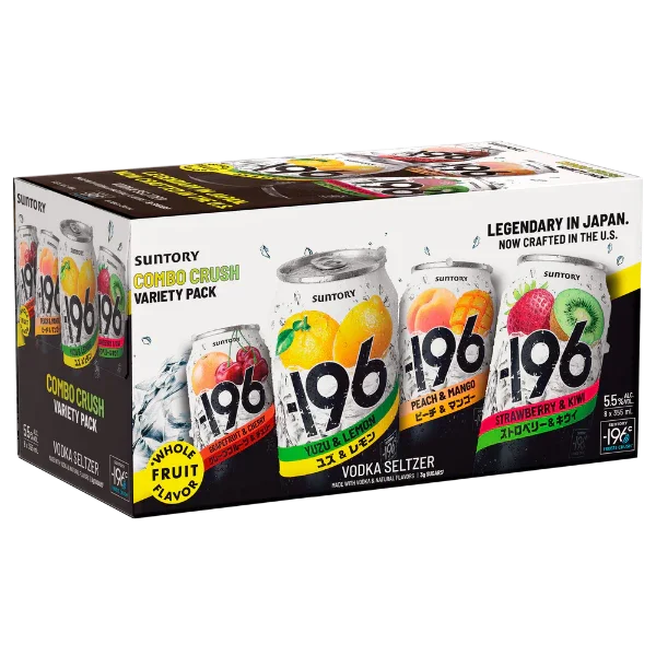 -196 Seltzers &amp; Nectar Sparkling Cocktail Tasting