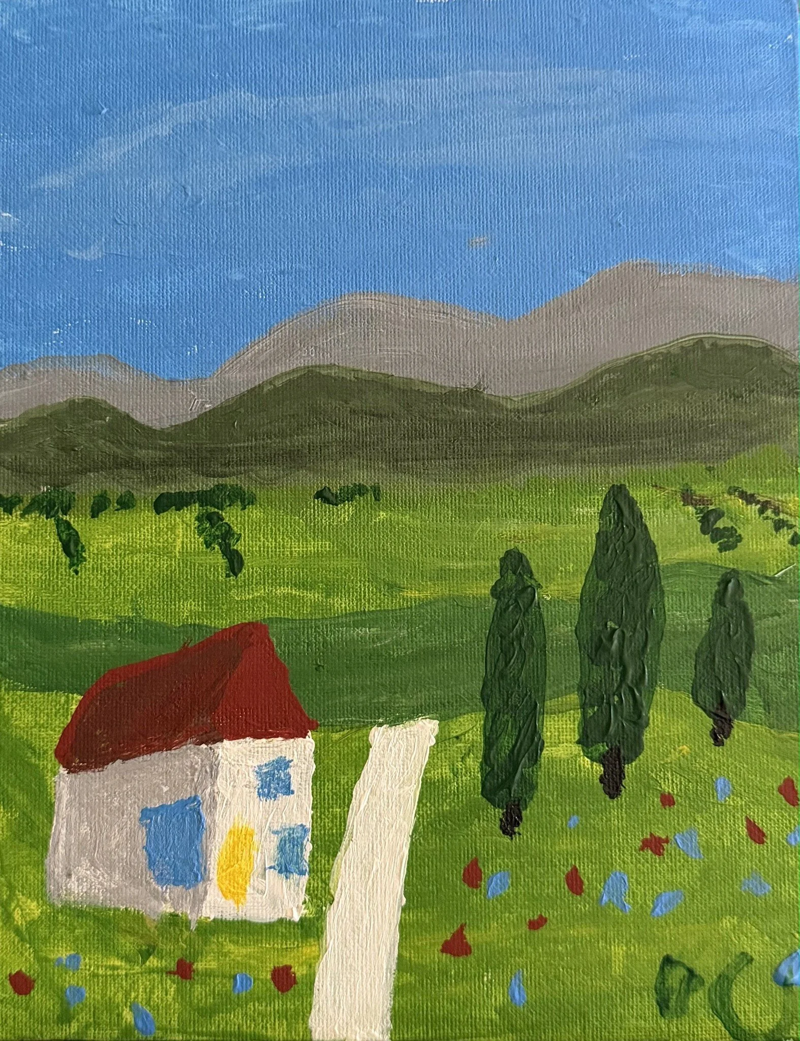 "A House on a Prairie".