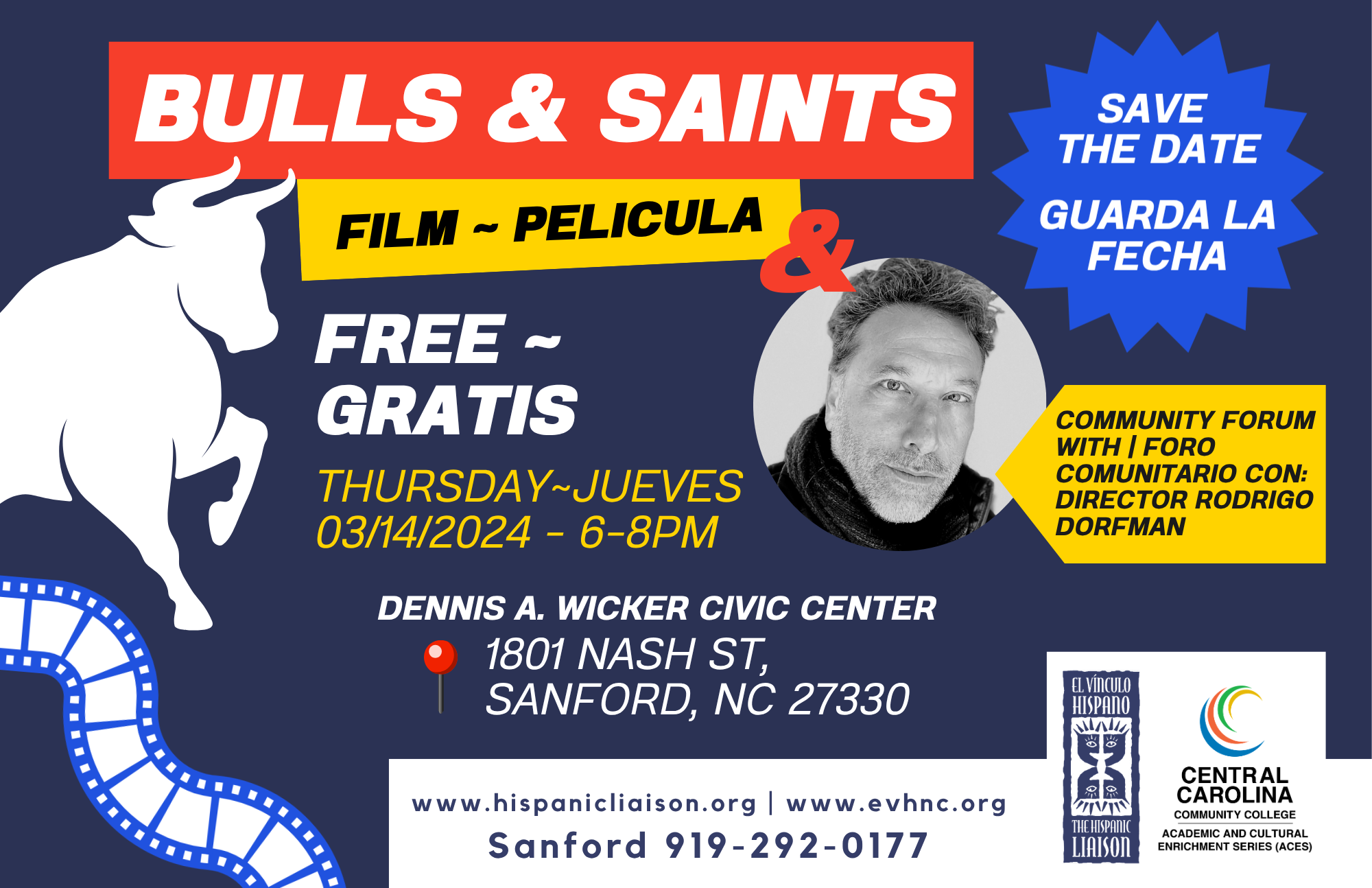 Graphic for event promotion.