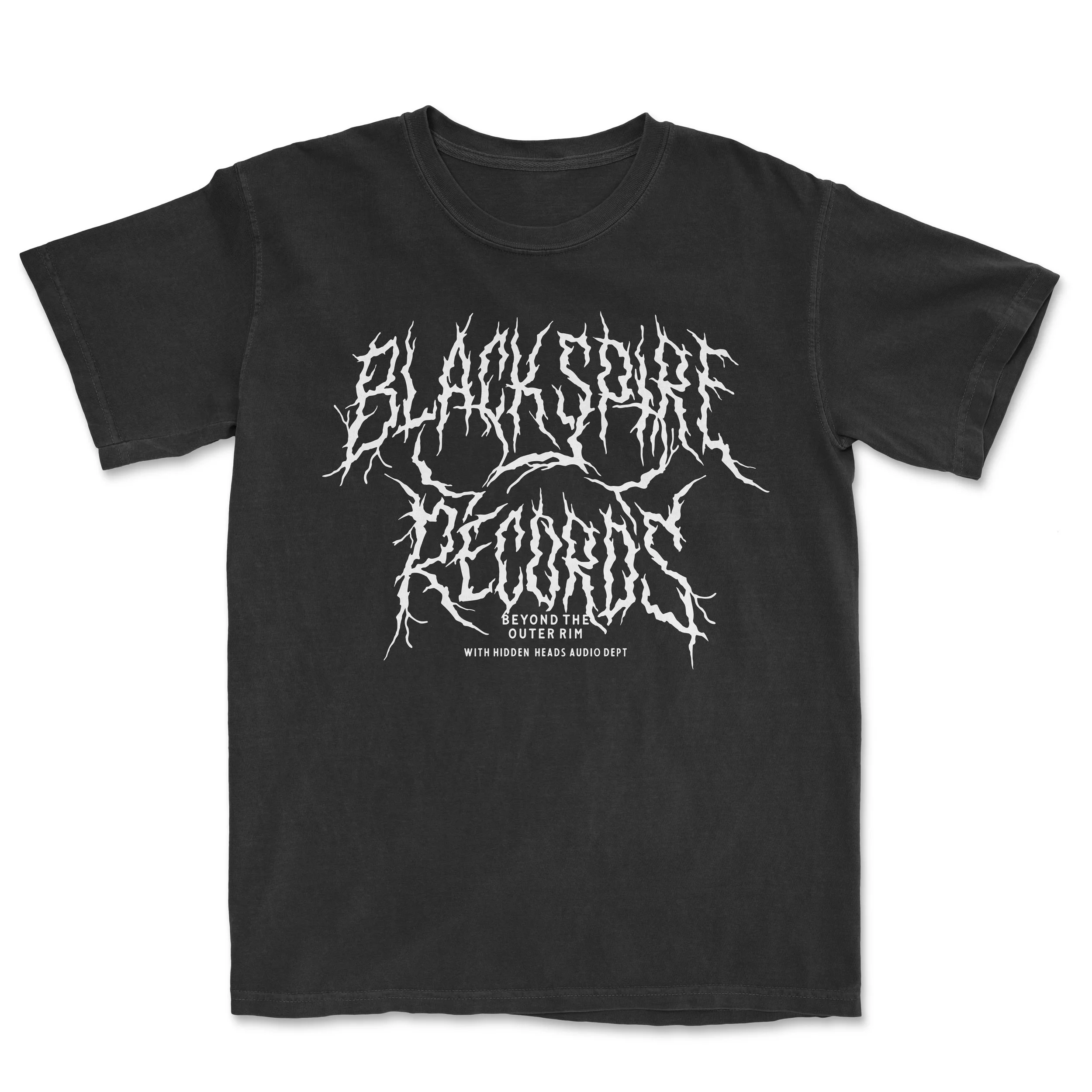 Black Spire Records Tee - Black