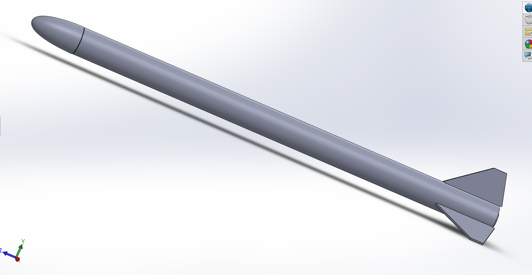 3D Model of Rocket