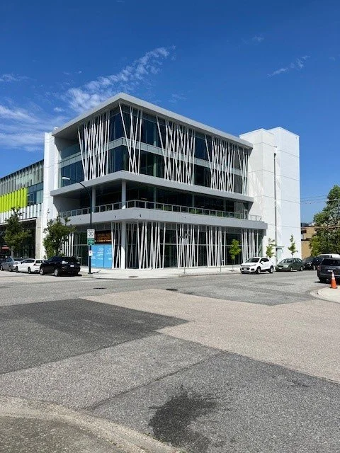 Columbia commercial glazing project showing multi-storey building exterior