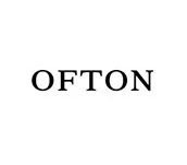 OFTON logo in black text