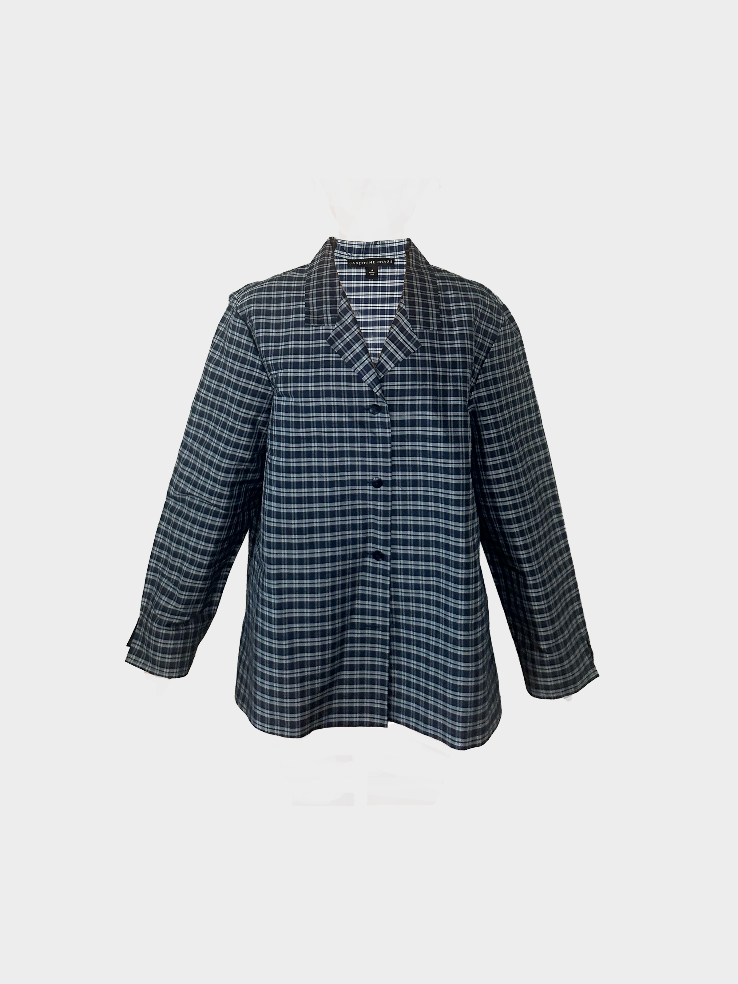 Josephine Chaus Silk Button-Up