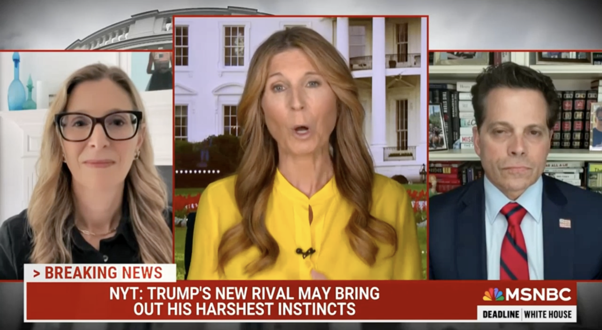 NYT: TRUMP'S NEW RIVAL MAY BRING OUT HIS HARSHEST INSTINCTS